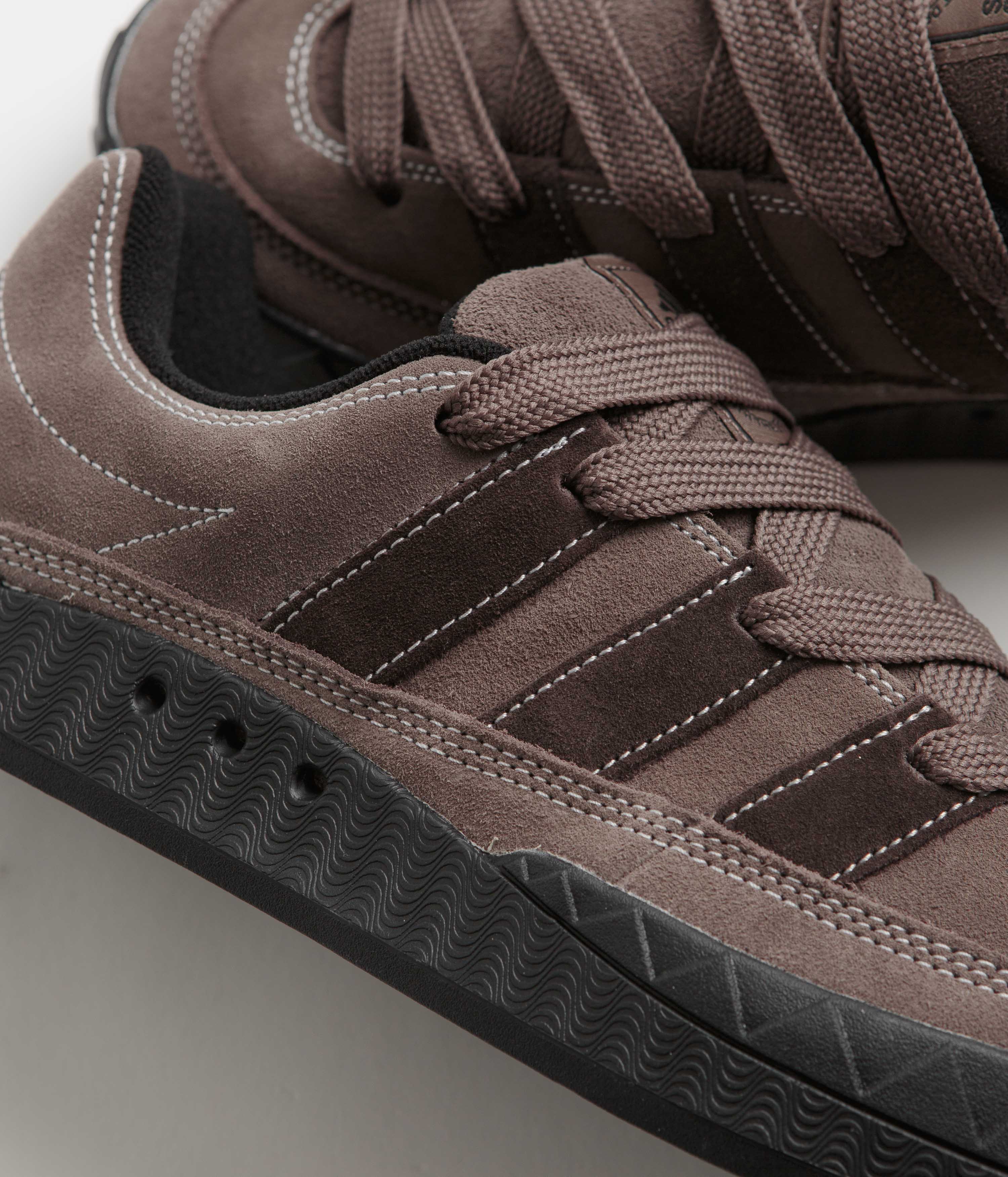 Adidas Adimatic Shoes - Earth Strata / Dark Brown / Crystal White - Image 3
