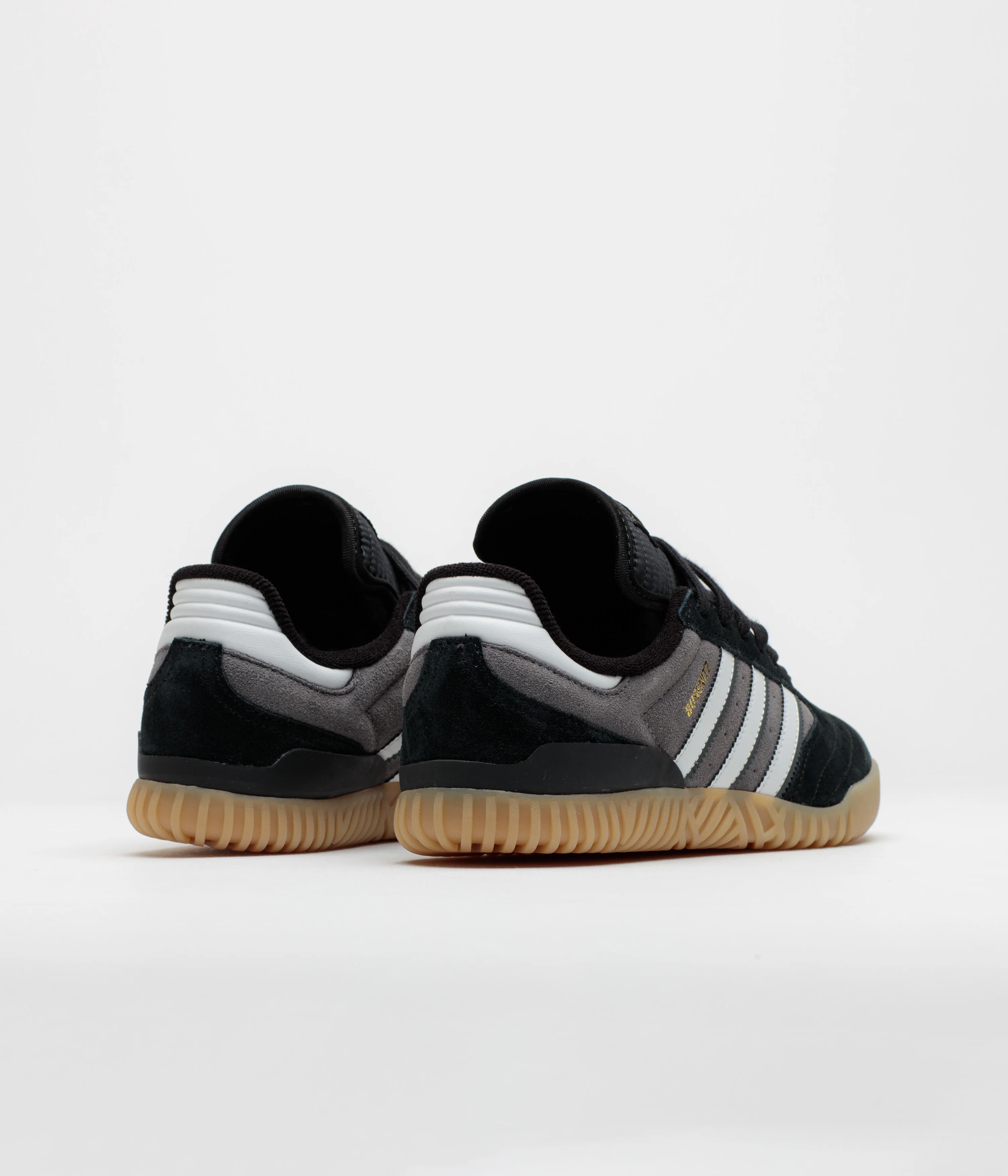 Adidas Busenitz Indoor Super Shoes - Core Black / Crystal White / Grey Four - Image 4