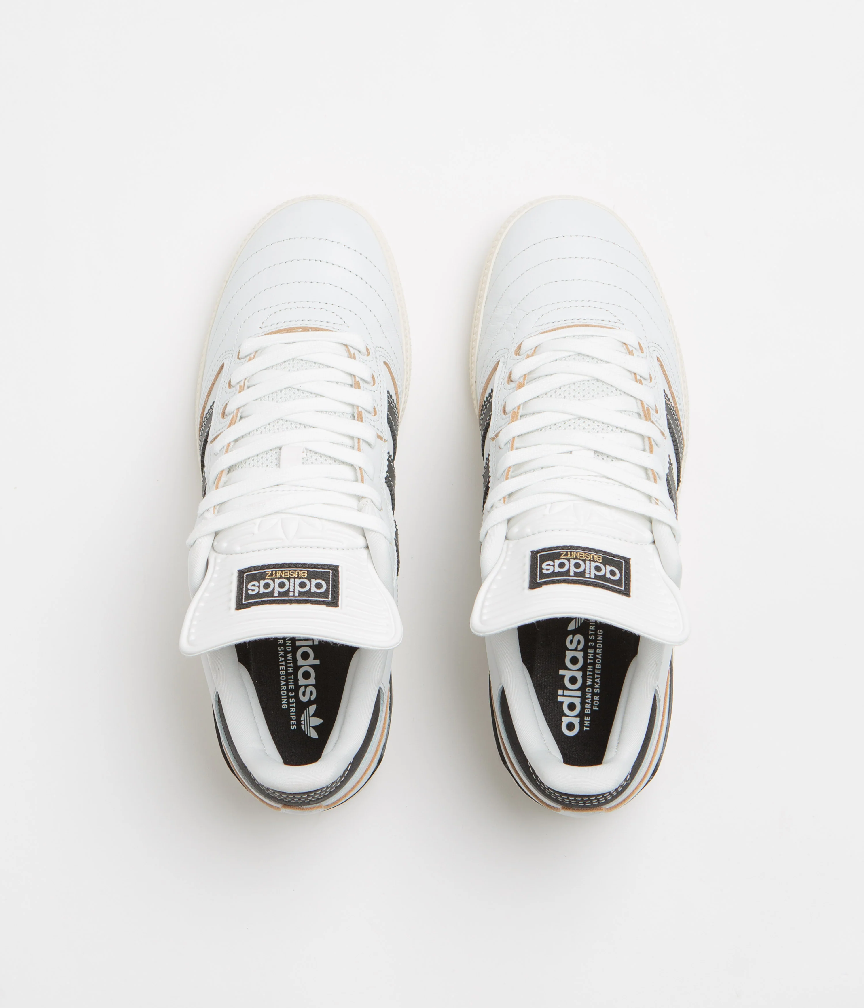 Adidas Busenitz Shoes - Crystal White / Core Black / Off White - Image 8