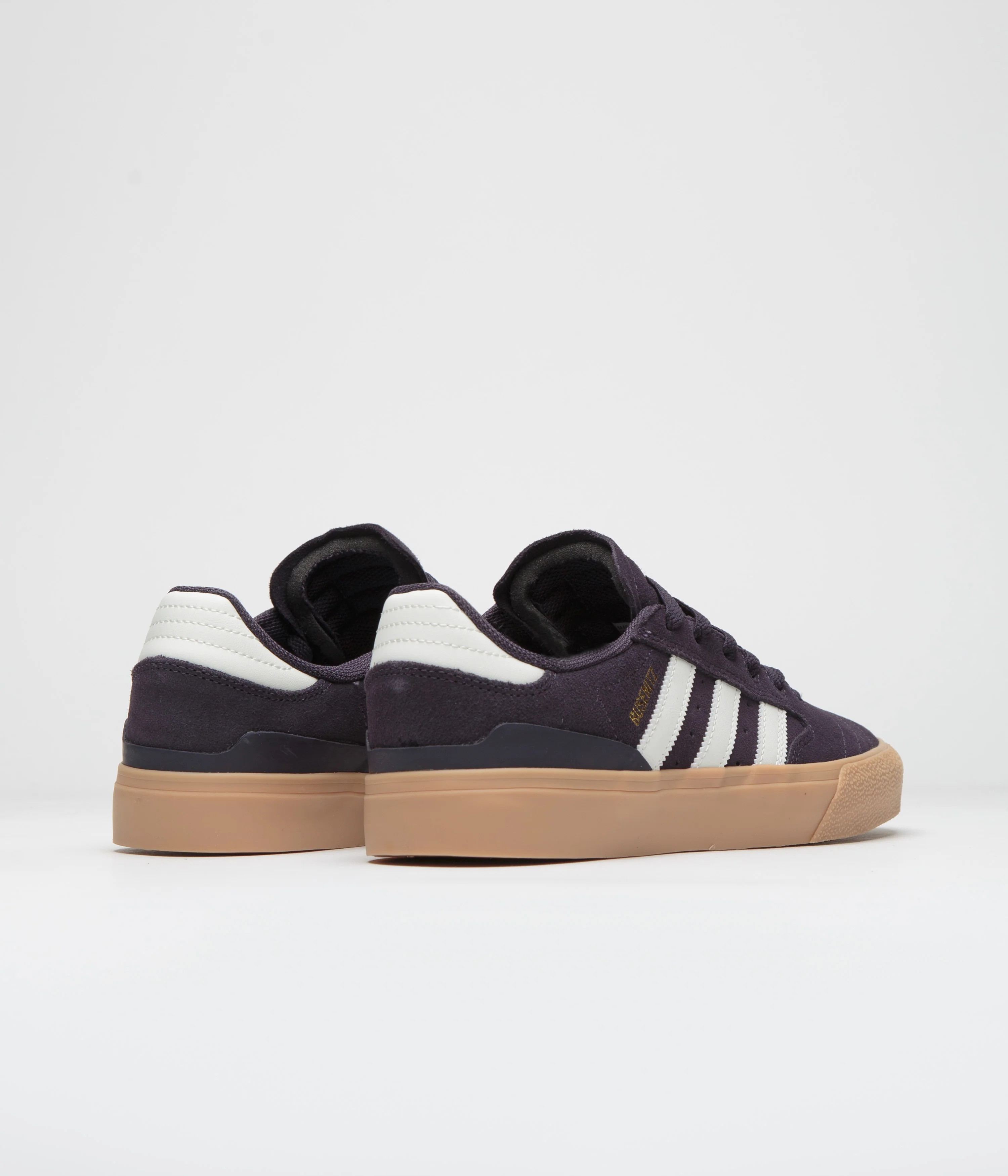 Adidas Busenitz Vulc II Shoes - Aurora Black / Off White / Gum - Image 4