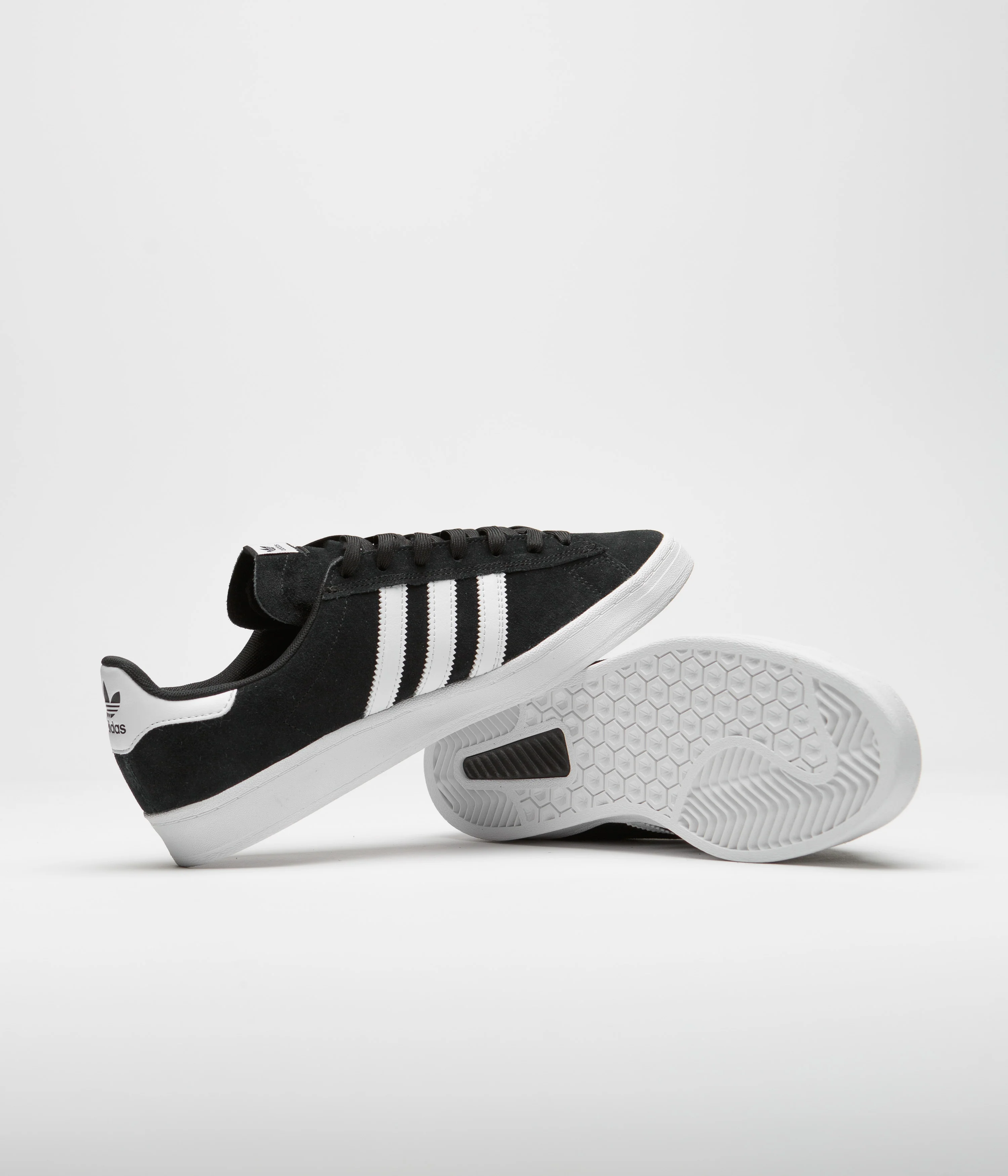 Adidas Campus ADV Shoes - Core Black / White / White - Image 5