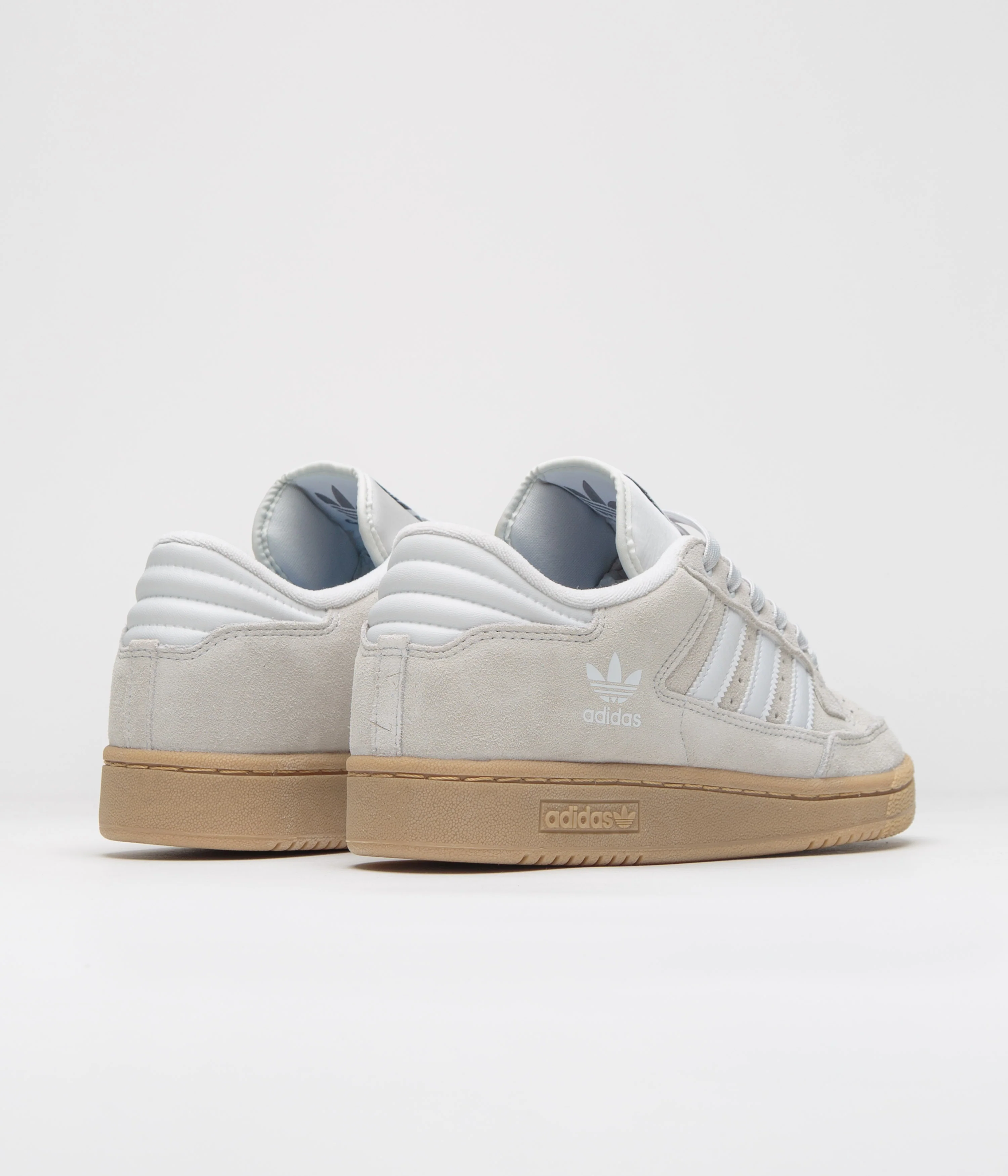 Adidas Centennial 85 Low ADV Shoes - Crystal White / Cloud White / Gum - Image 4