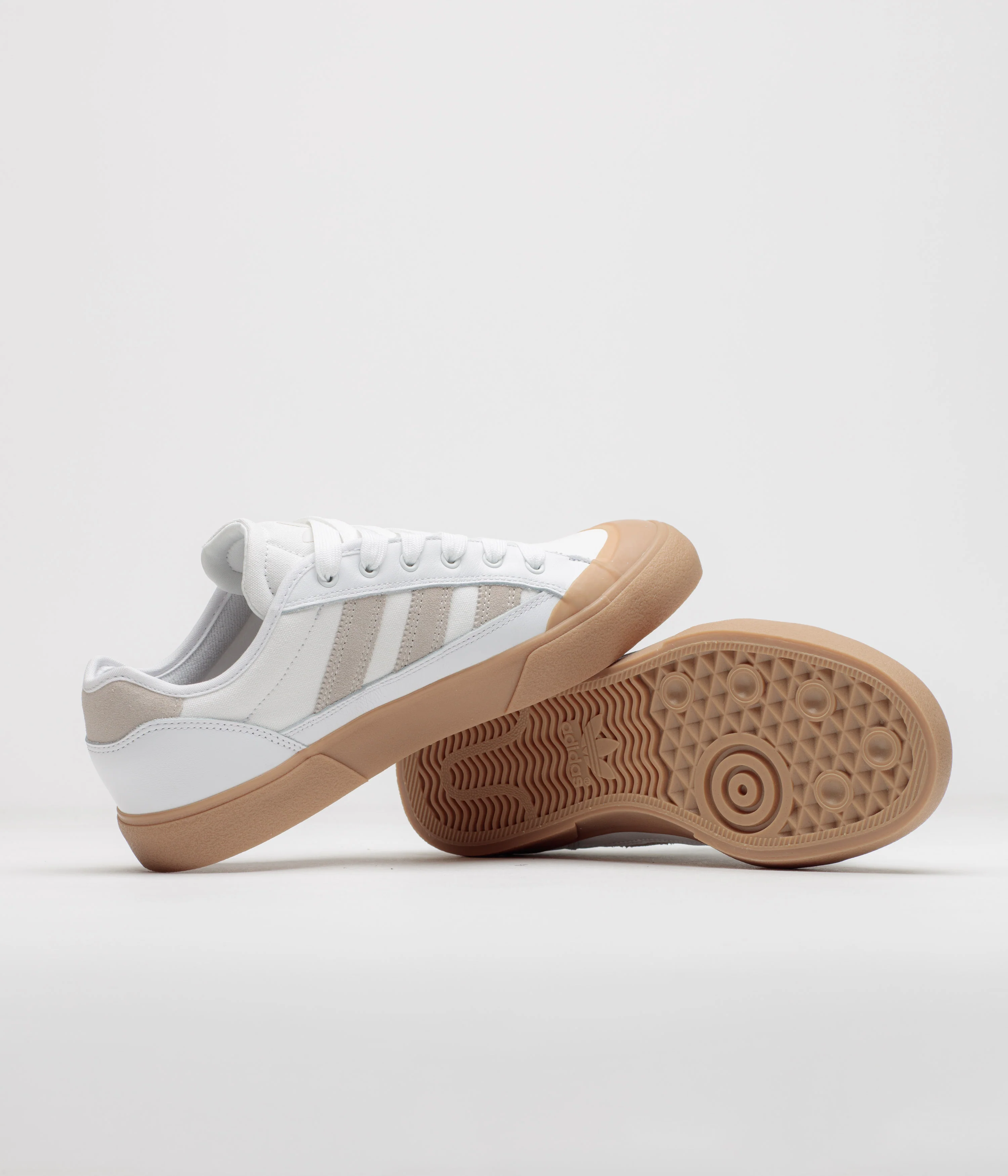 Adidas Court TNS Premiere RT Shoes - FTWR White / Crystal White / Gum4 - Image 5