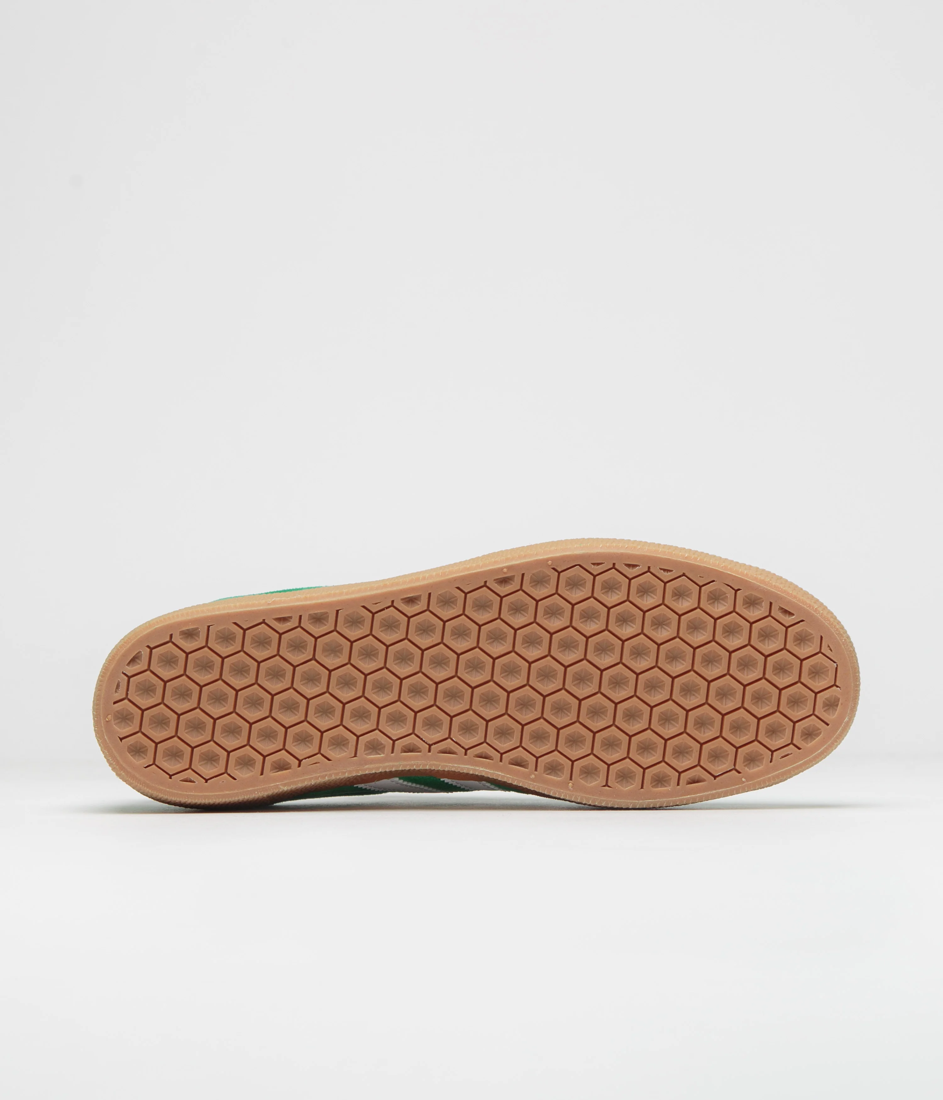 Adidas Gazelle ADV Shoes - Green / Cloud White / Gold Metallic - Image 6