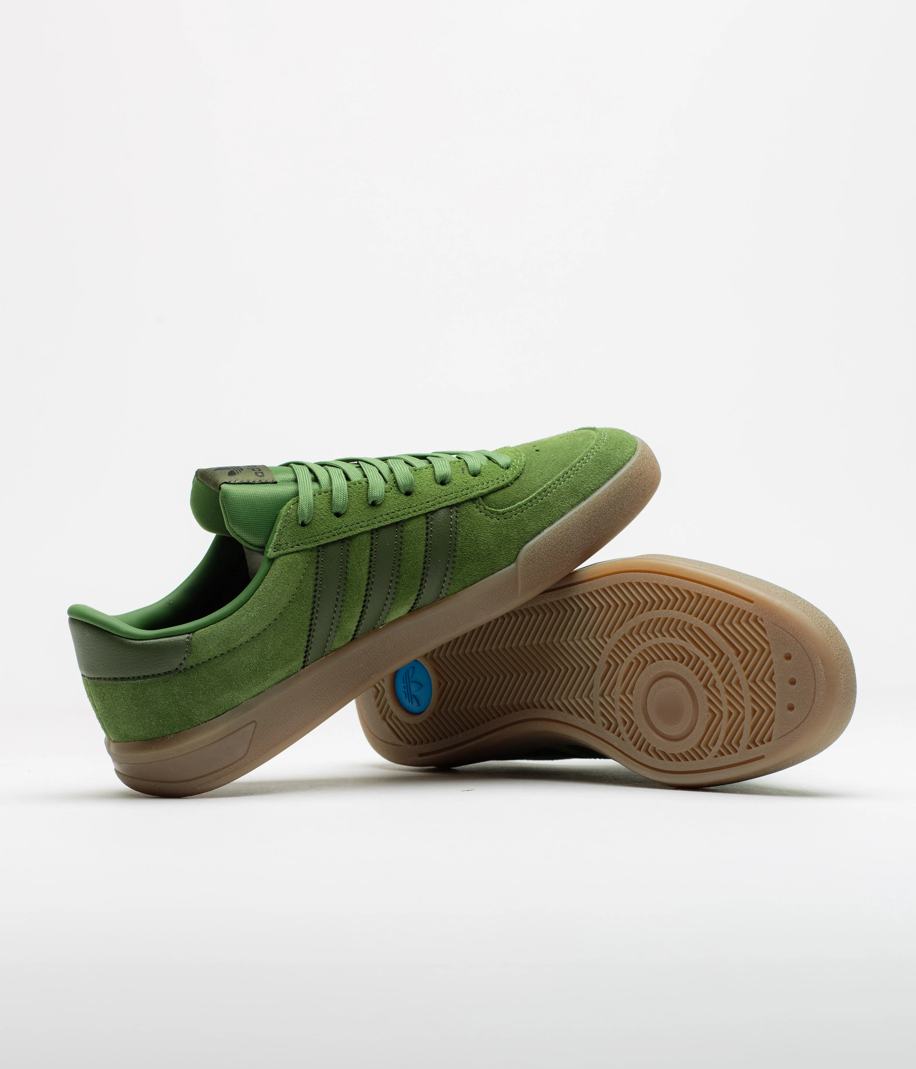 Adidas Glenburn Shoes - Crew Green / Wild Pine / Gum5 - Image 5