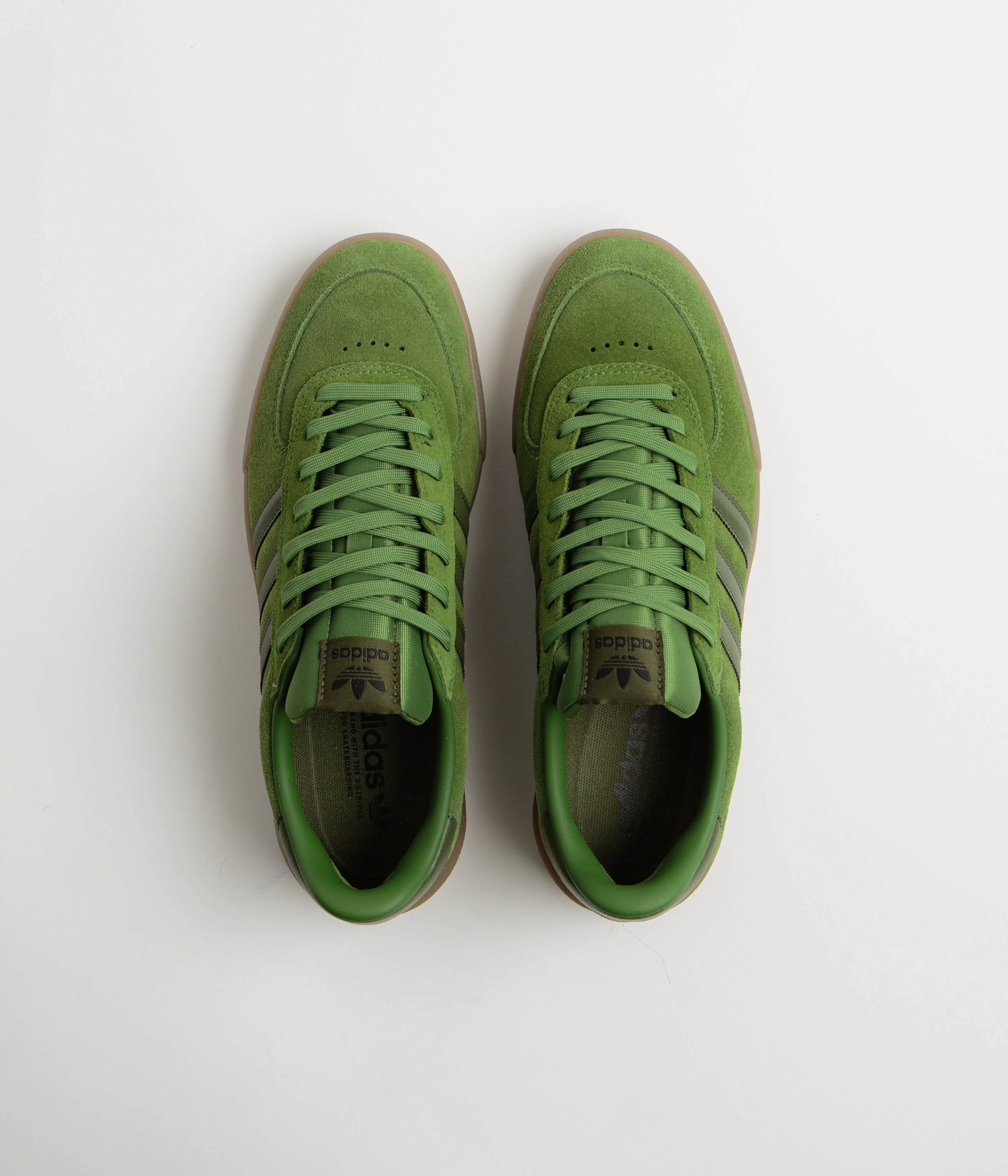 Adidas Glenburn Shoes - Crew Green / Wild Pine / Gum5 - Image 7