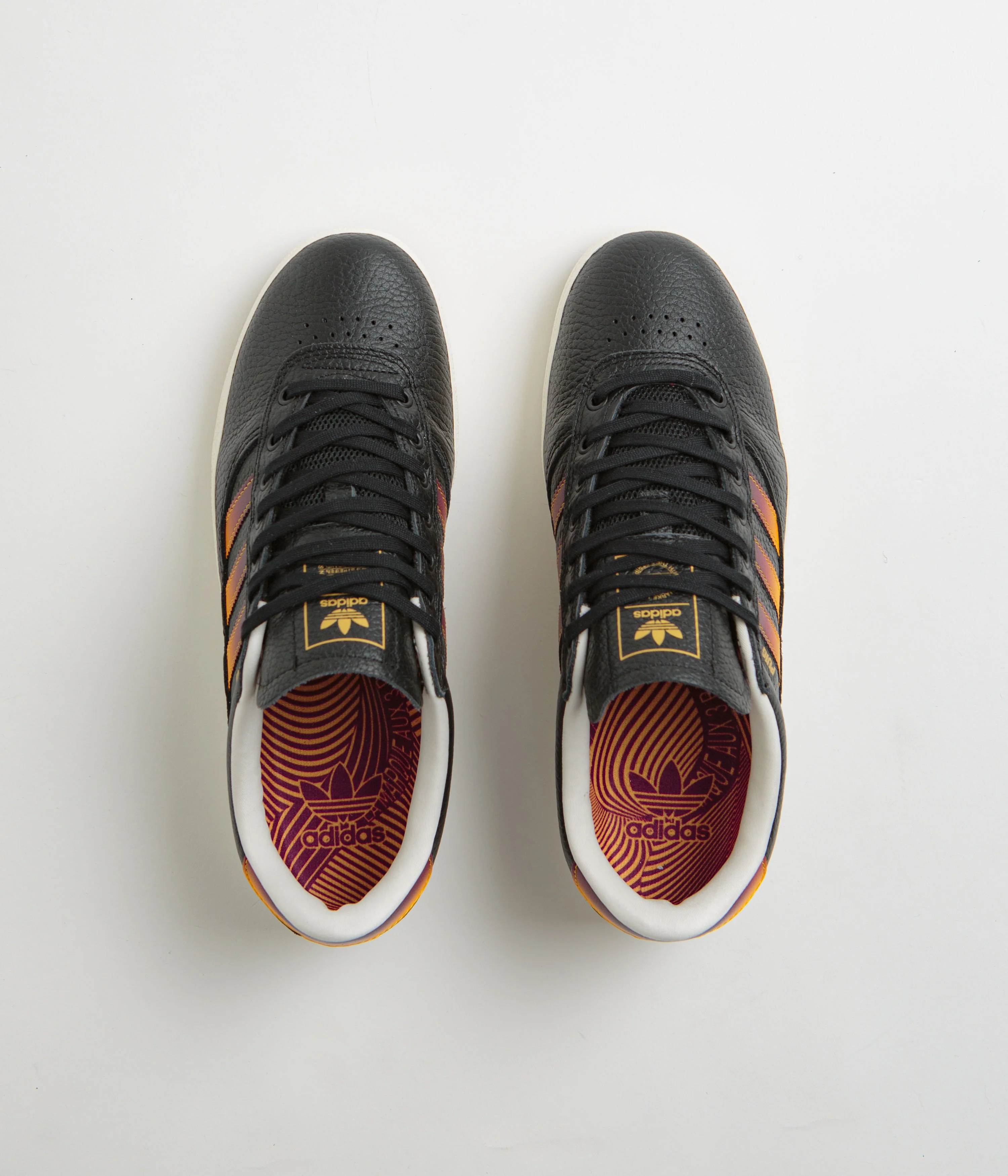 Adidas Puig Indoor Shoes - Core Black / Shadow Red / Crew Yellow - Image 7