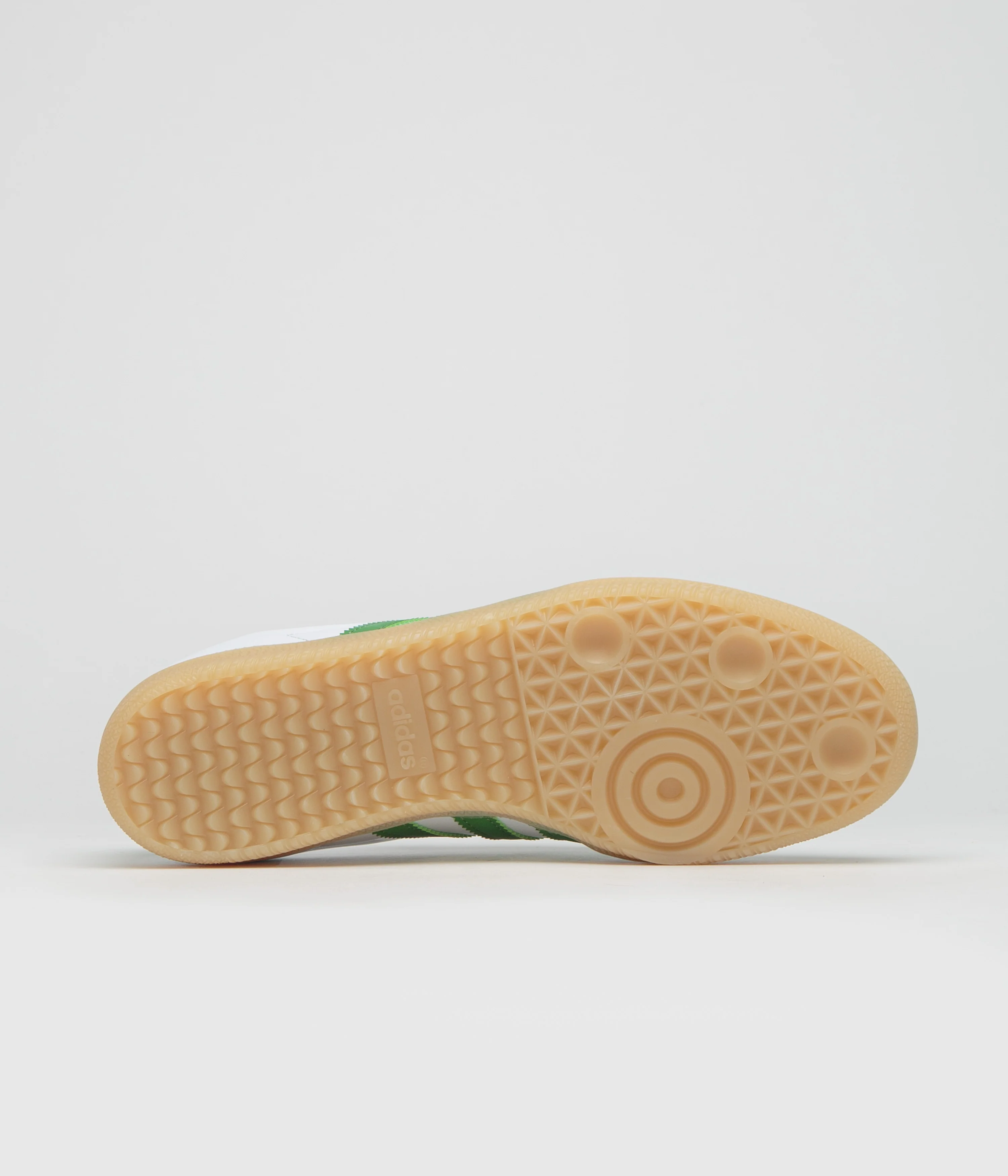 Adidas Samba ADV Shoes - FTWR White / Crew Green / Gum3 - Image 6