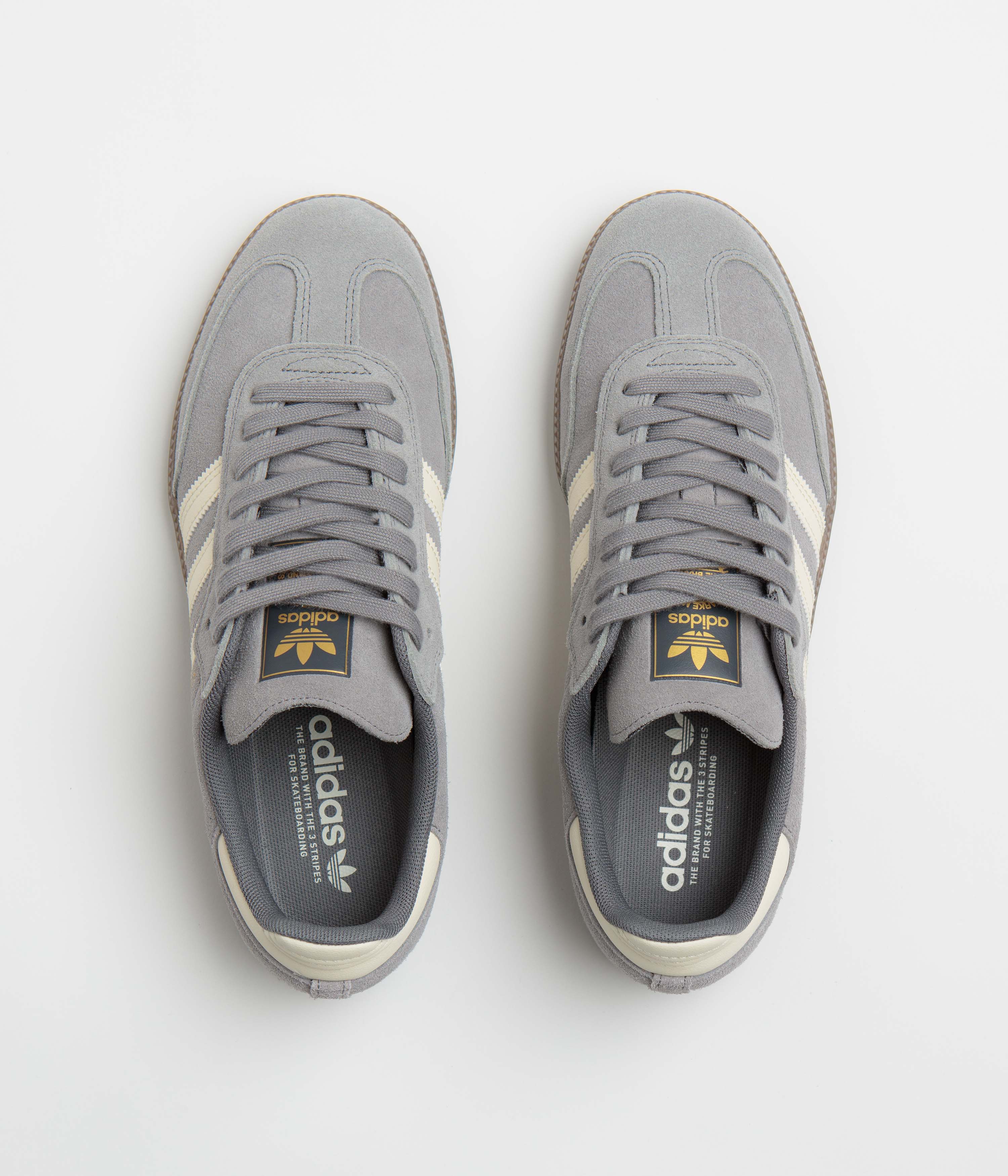 Adidas Samba ADV Shoes - Grey Four / Cream White / Grey Three - Image 7