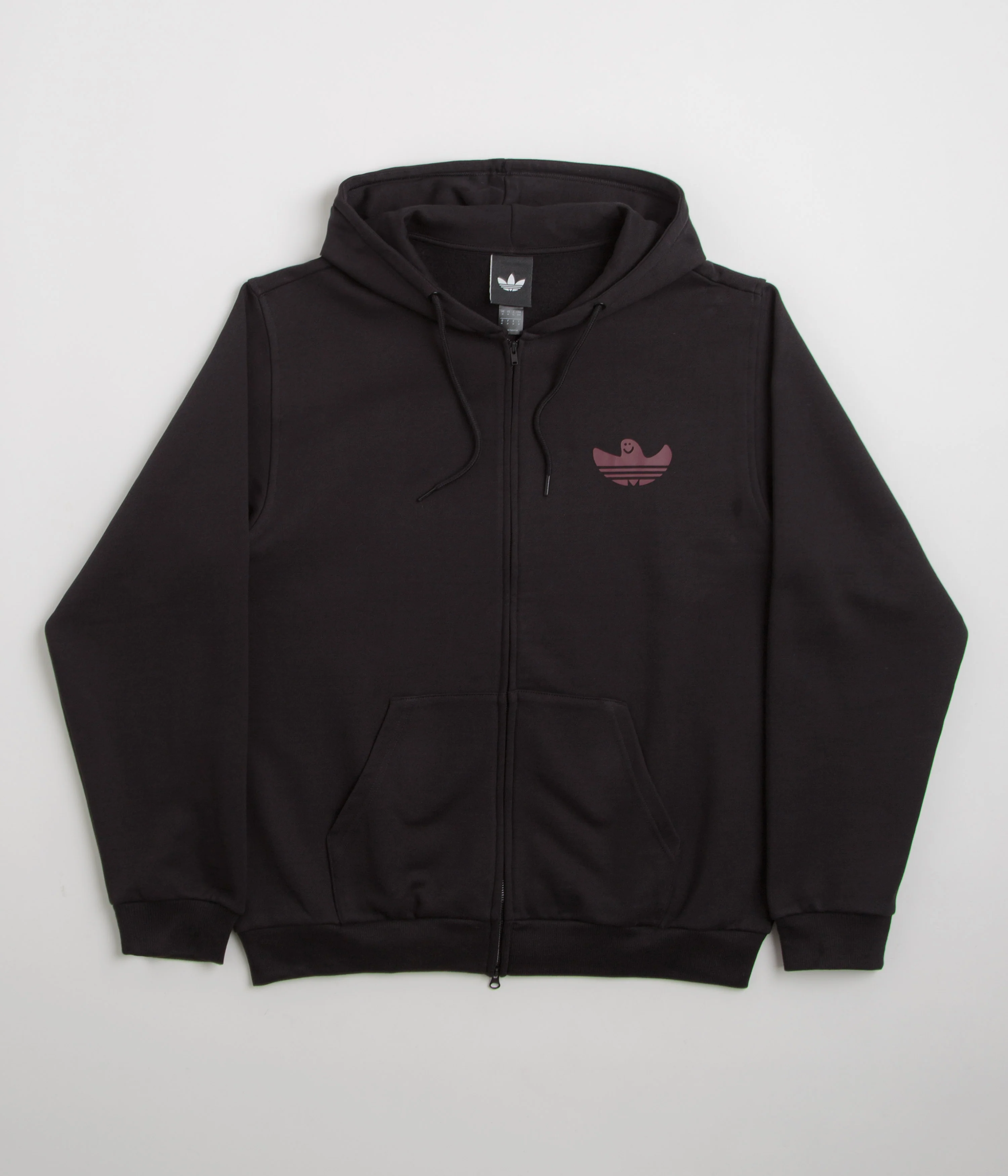 Adidas Shmangry Zip Hoodie - Black / Shadow Red