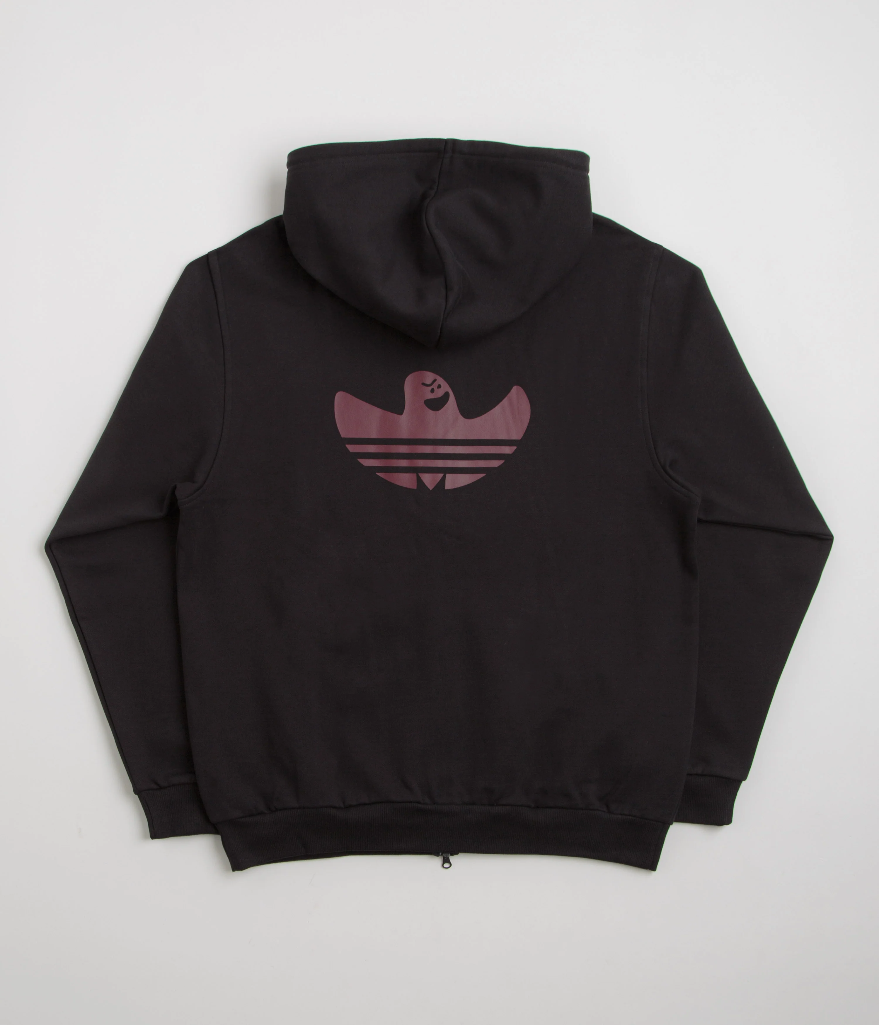 Adidas Shmangry Zip Hoodie - Black / Shadow Red - Image 2