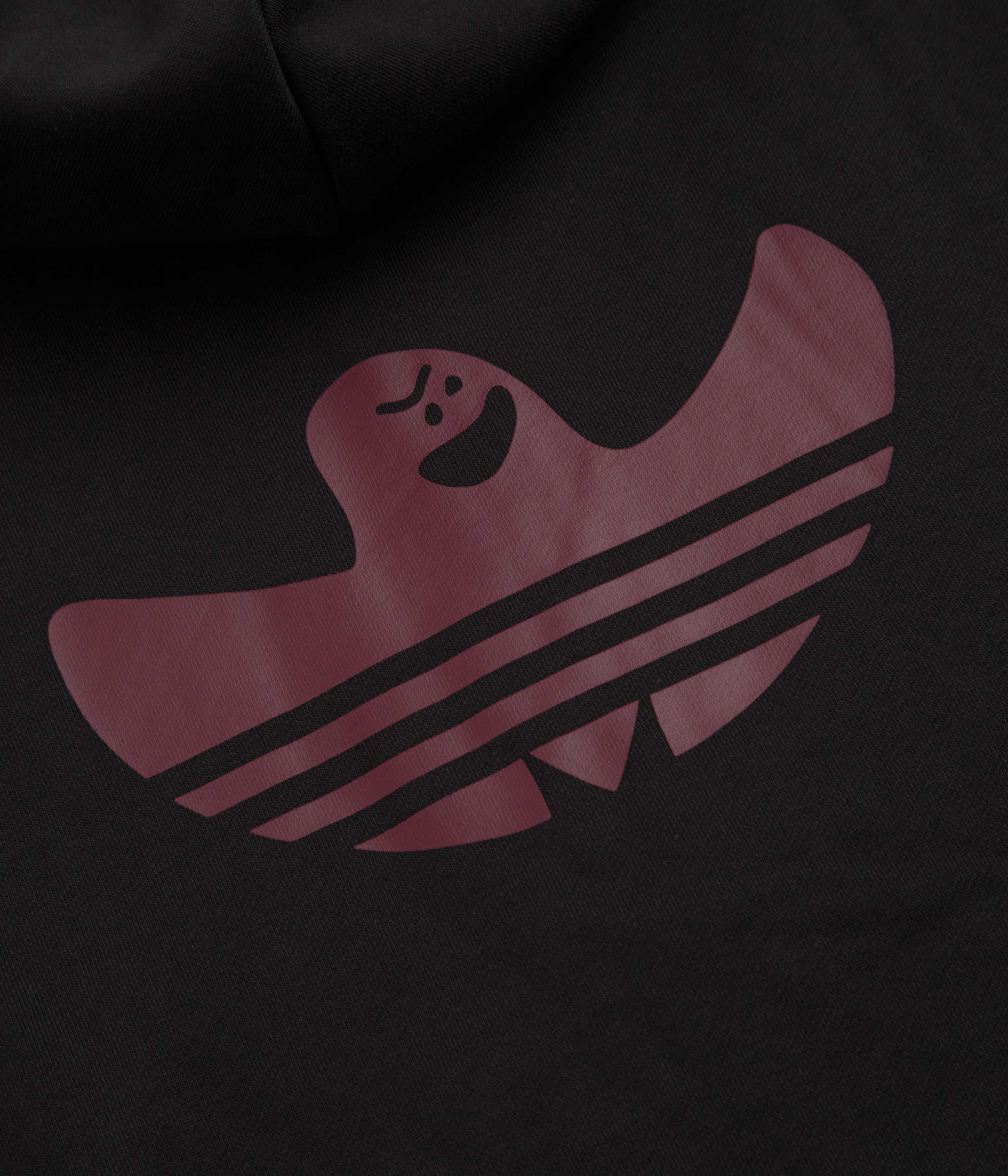 Adidas Shmangry Zip Hoodie - Black / Shadow Red - Image 6