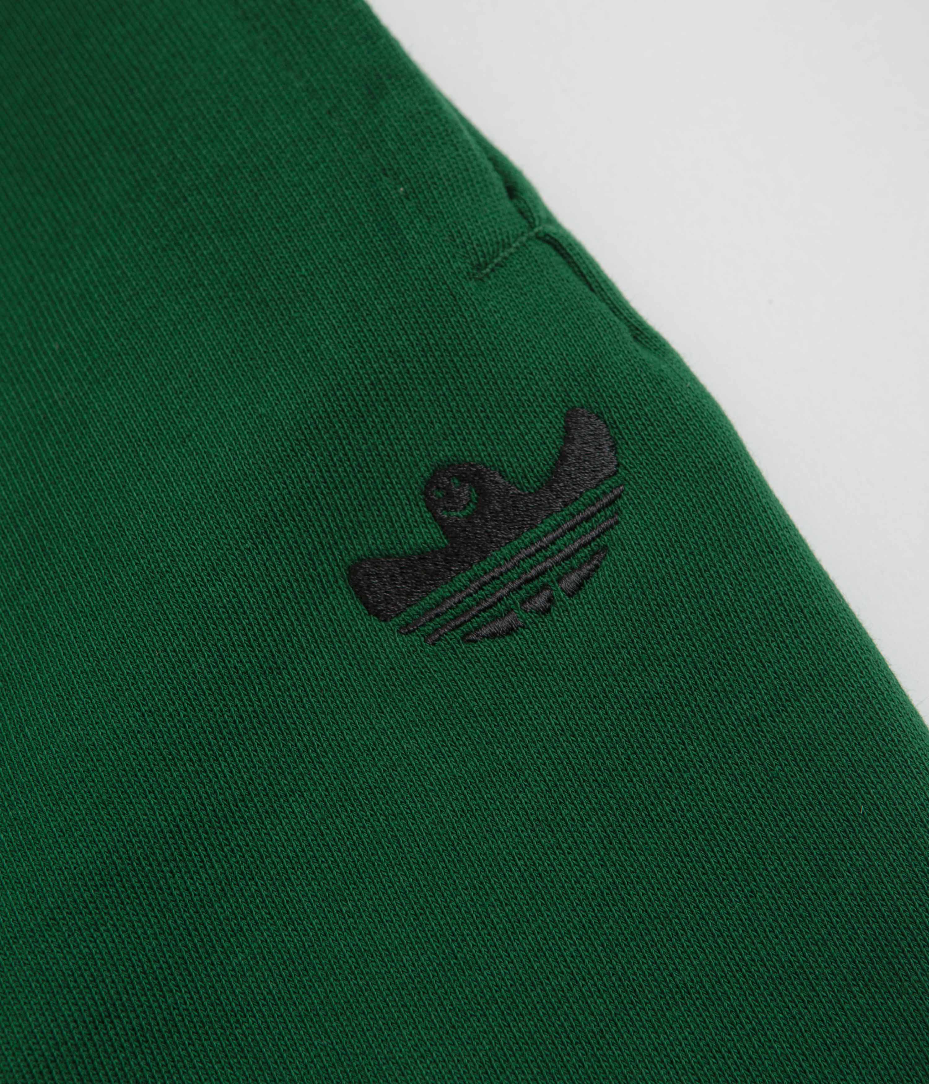 Adidas Shmoofoil Featherweight Shorts - Dark Green / Black - Image 4