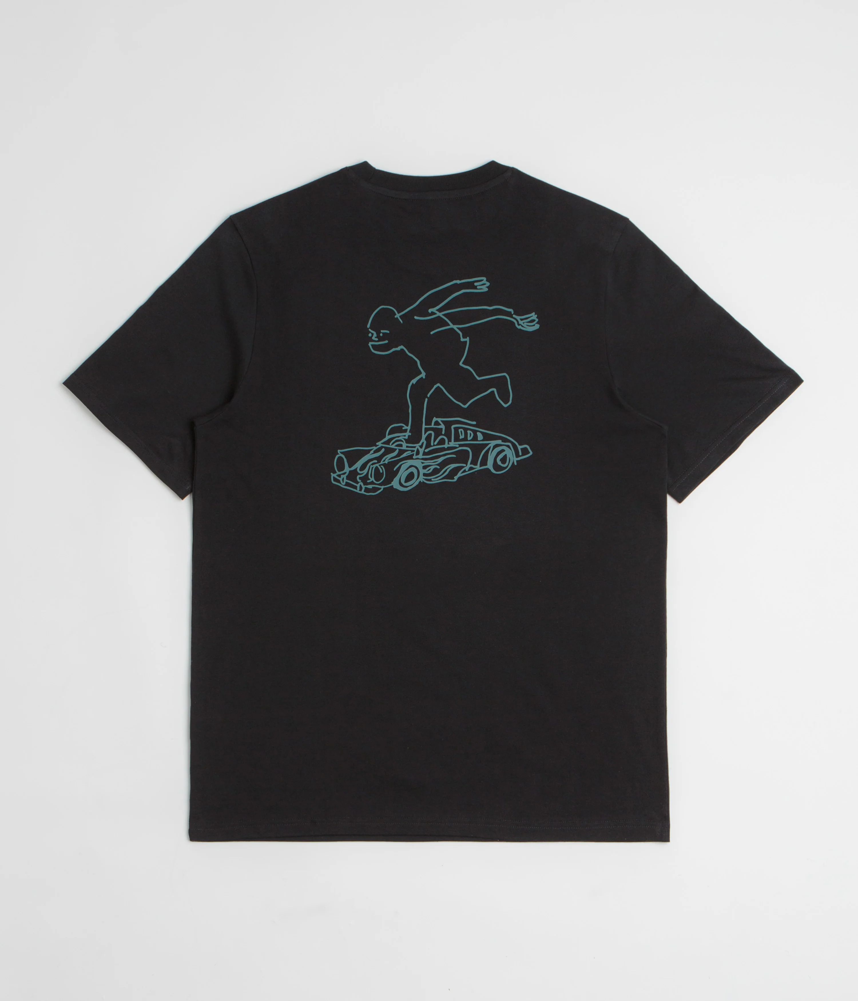 Adidas Shmoofoil Gonz Speedy T-Shirt - Black / Preloved Teal