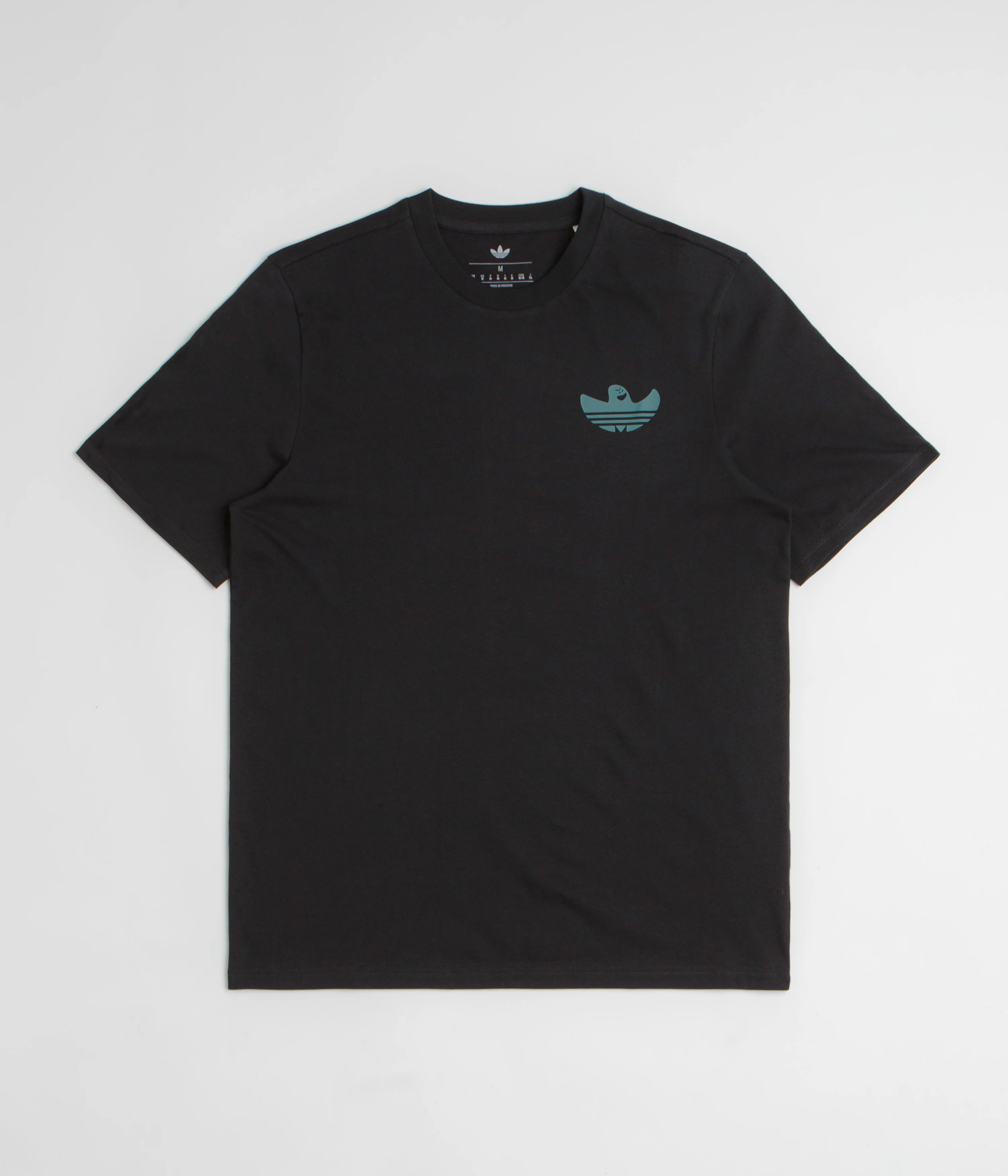 Adidas Shmoofoil Gonz Speedy T-Shirt - Black / Preloved Teal - Image 2
