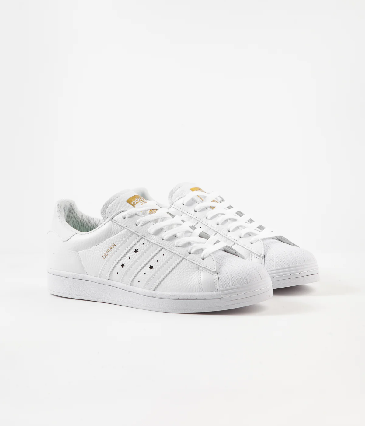 Adidas Superstar ADV 'Duran' Shoes - White / White / White - Image 2
