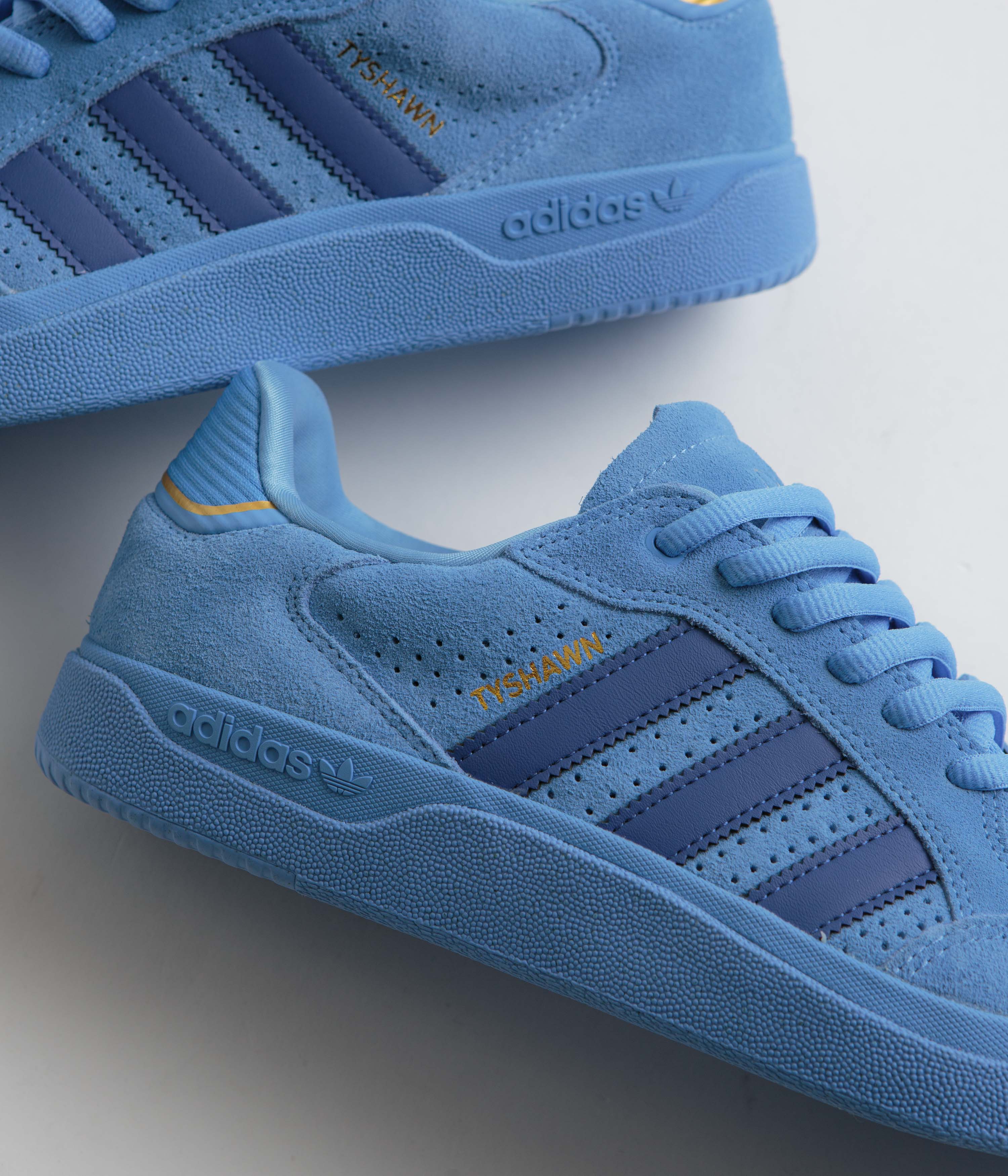 Adidas Tyshawn Low Shoes - Blue Burst / Team Royal Blue / Bluebird - Image 3