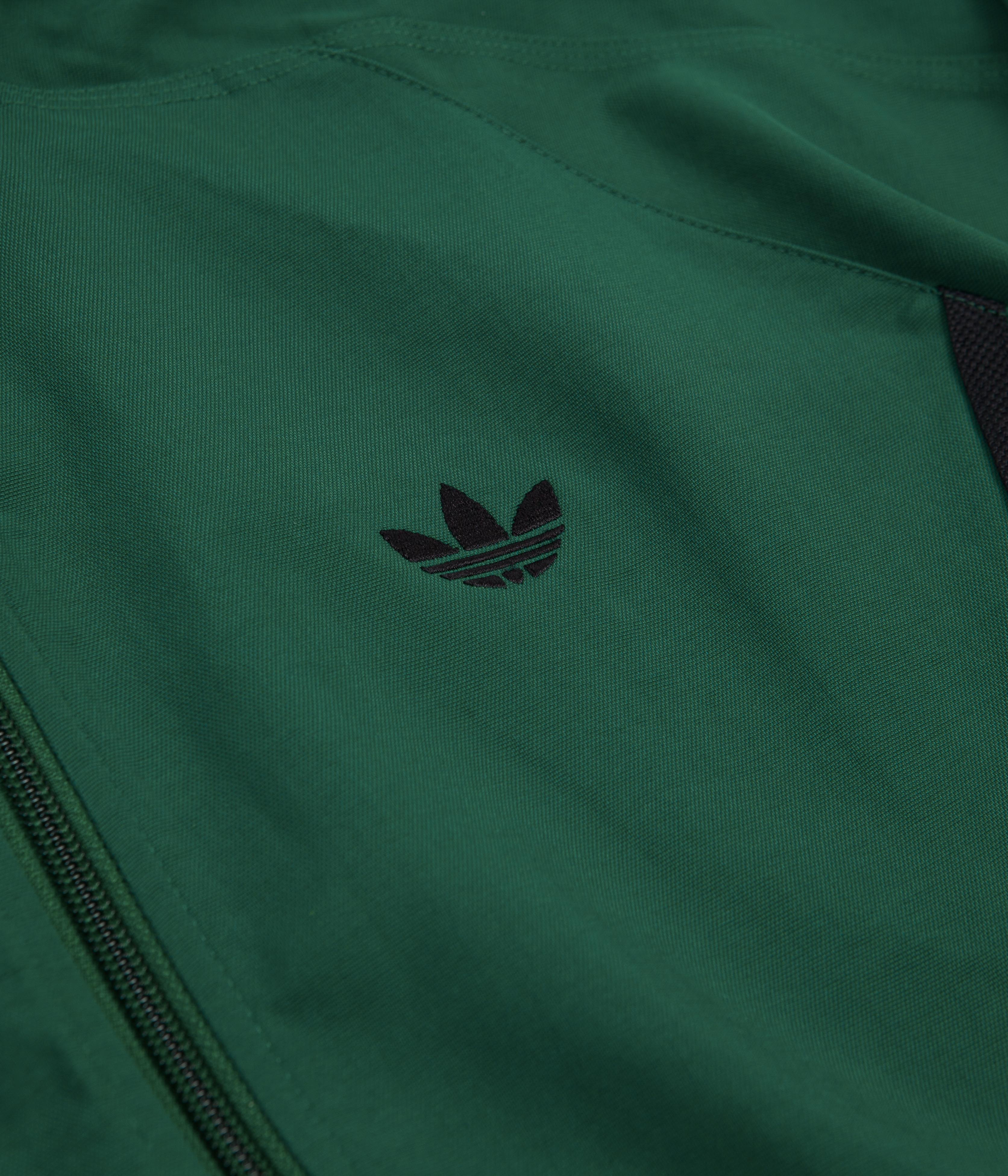 Adidas Workshop Windbreaker Jacket - Collegiate Green / Black - Image 3