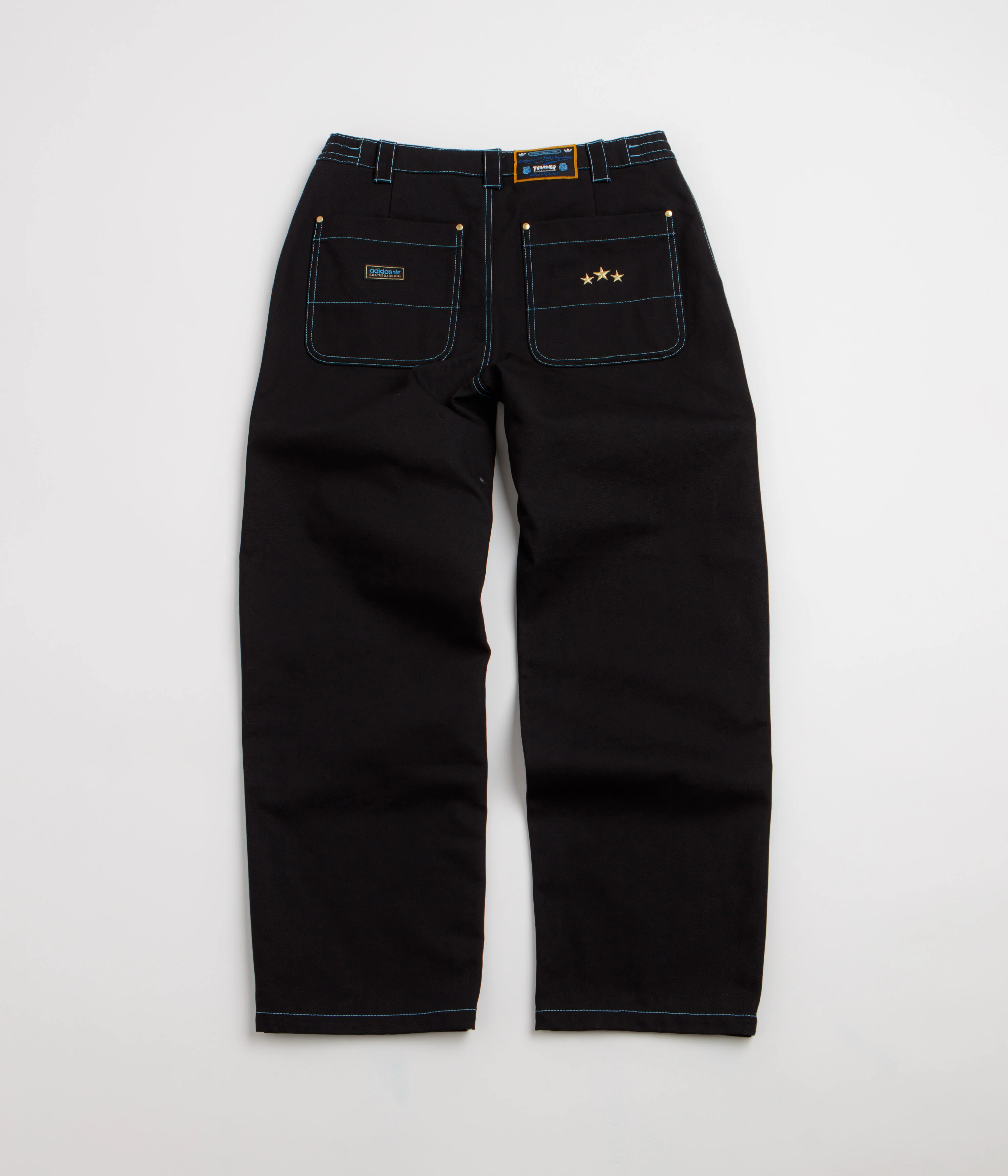 Adidas x Thrasher x AFA Chino Pants - Black - Image 3