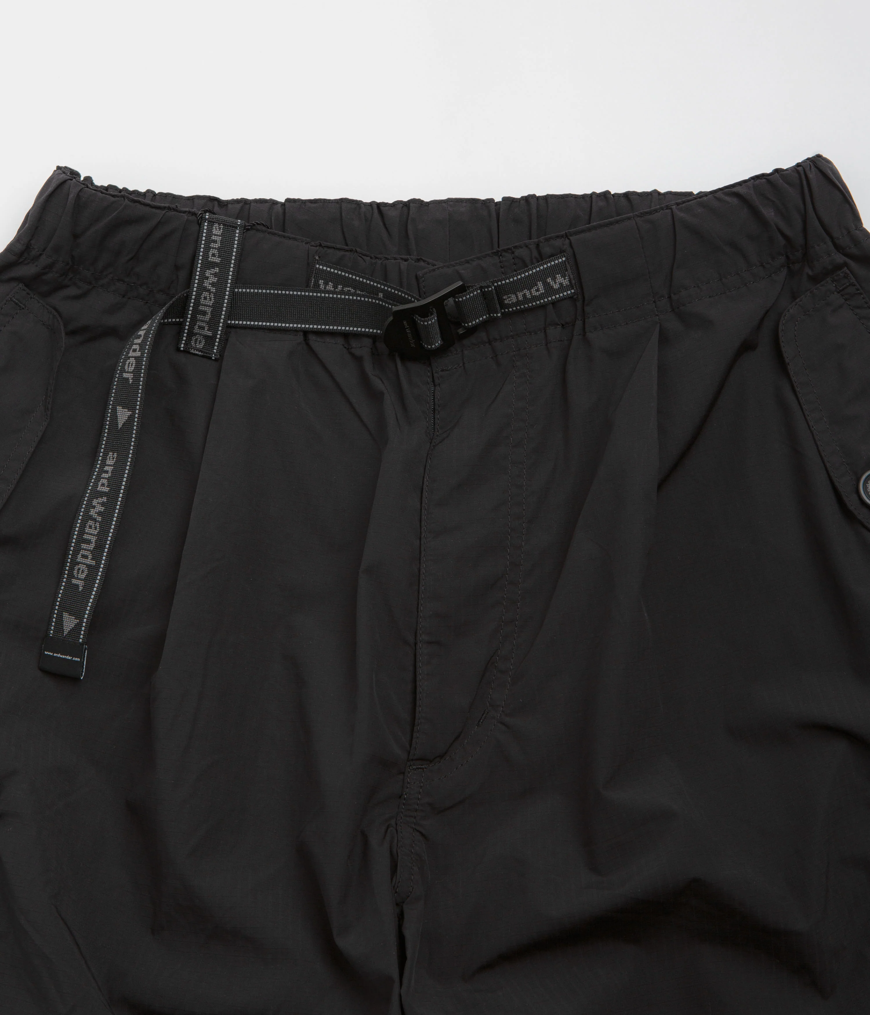 and wander Oversized Cargo Pants - Black - Image 7