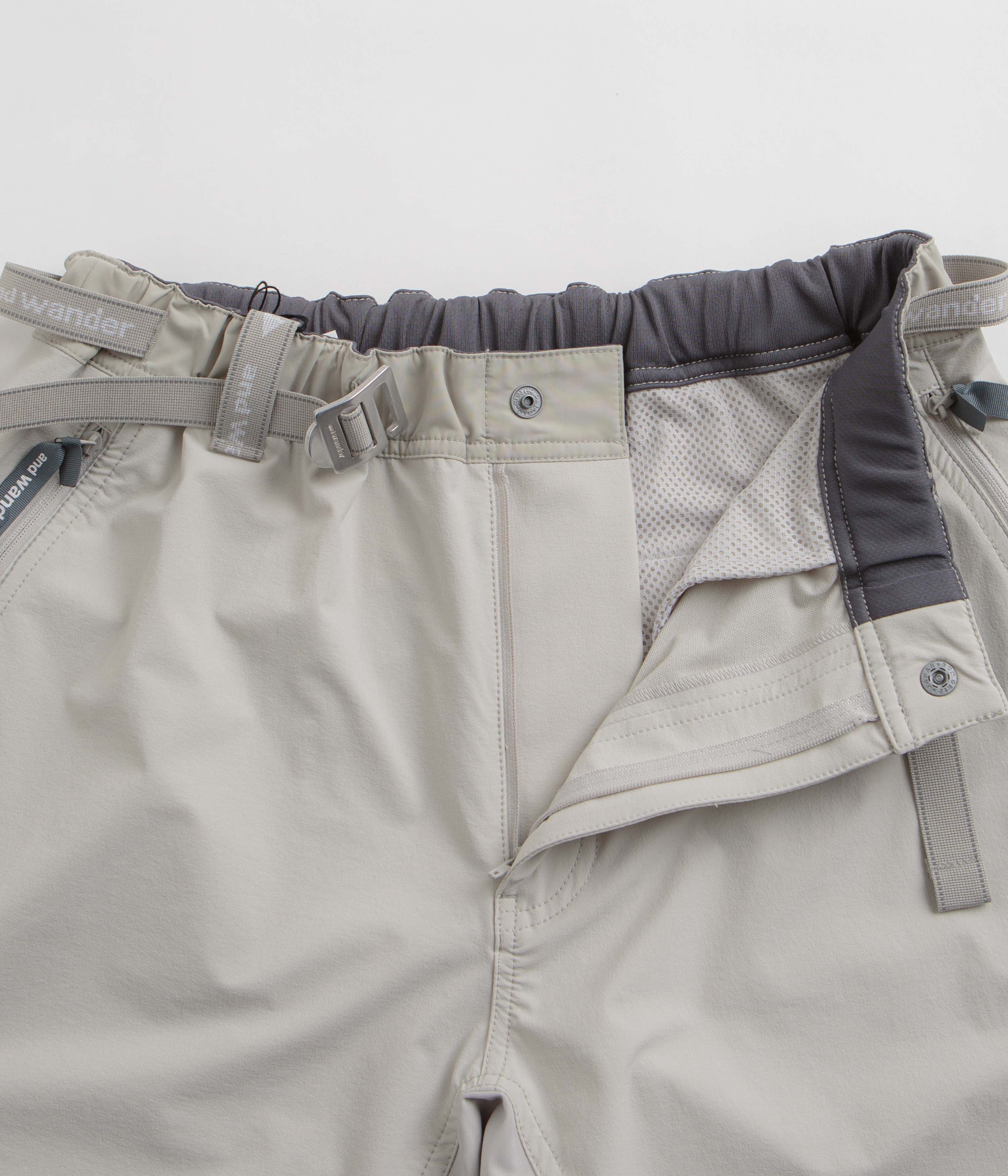 and wander Trek Shorts - Light Grey - Image 7
