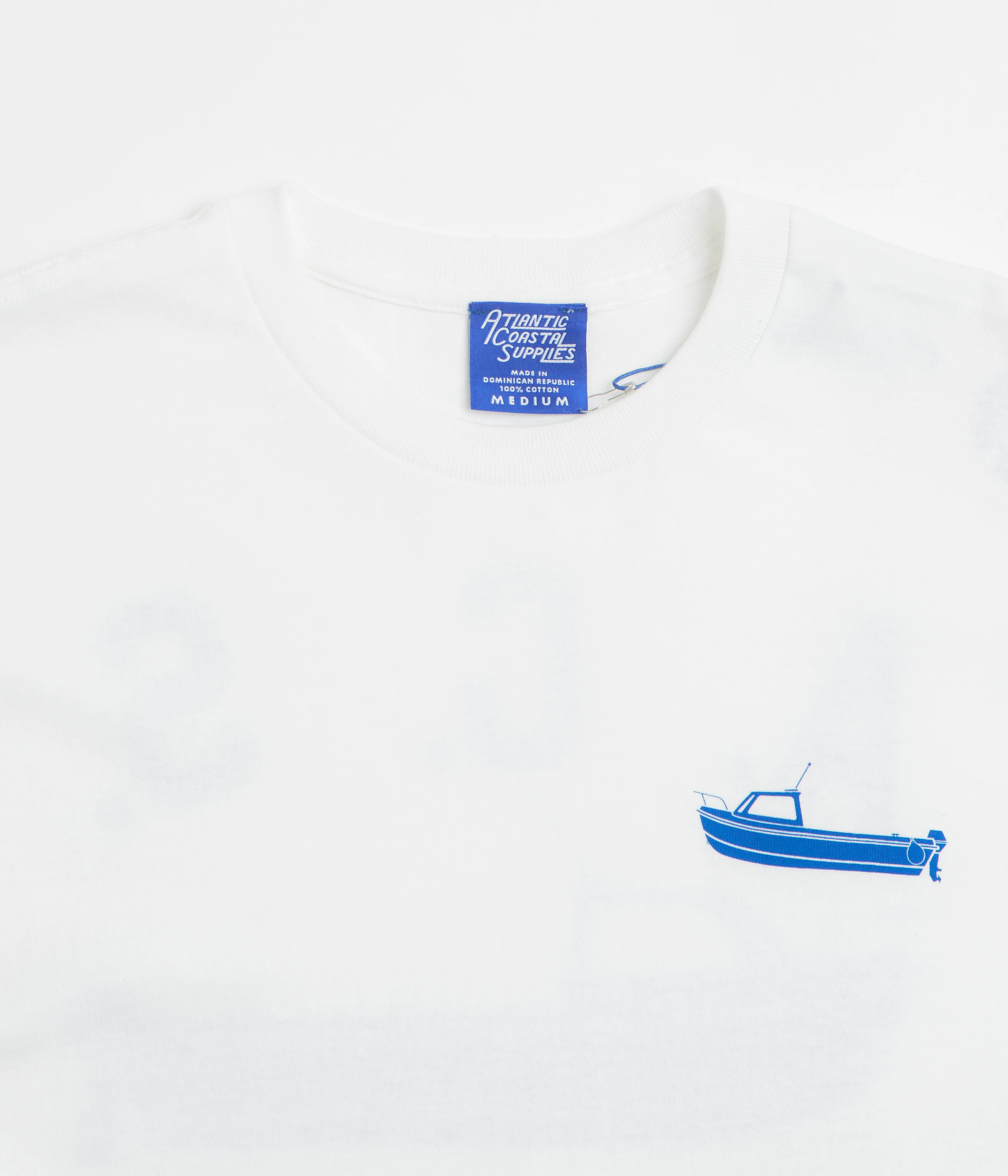 Atlantic Coastal Supplies Longliner T-Shirt - White - Image 3