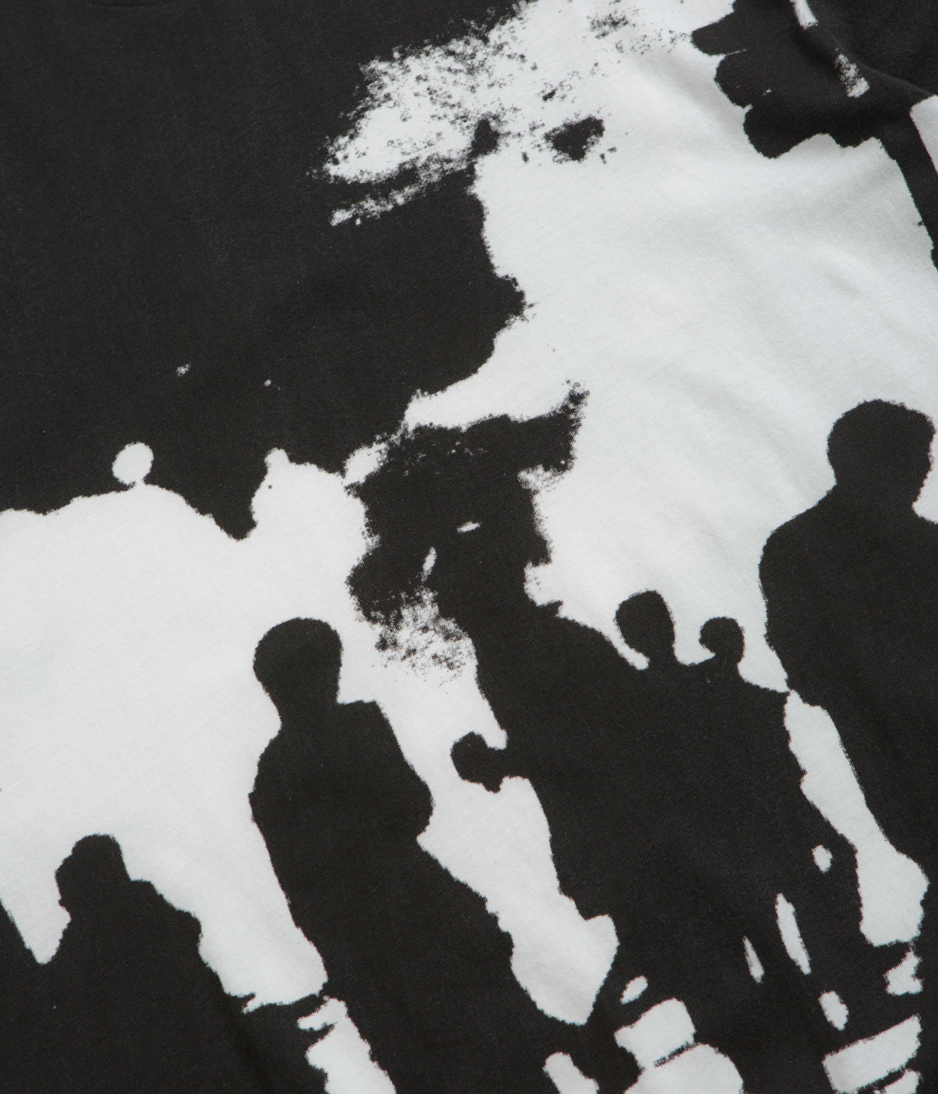 Baglady Linger T-Shirt - White / Black - Image 4