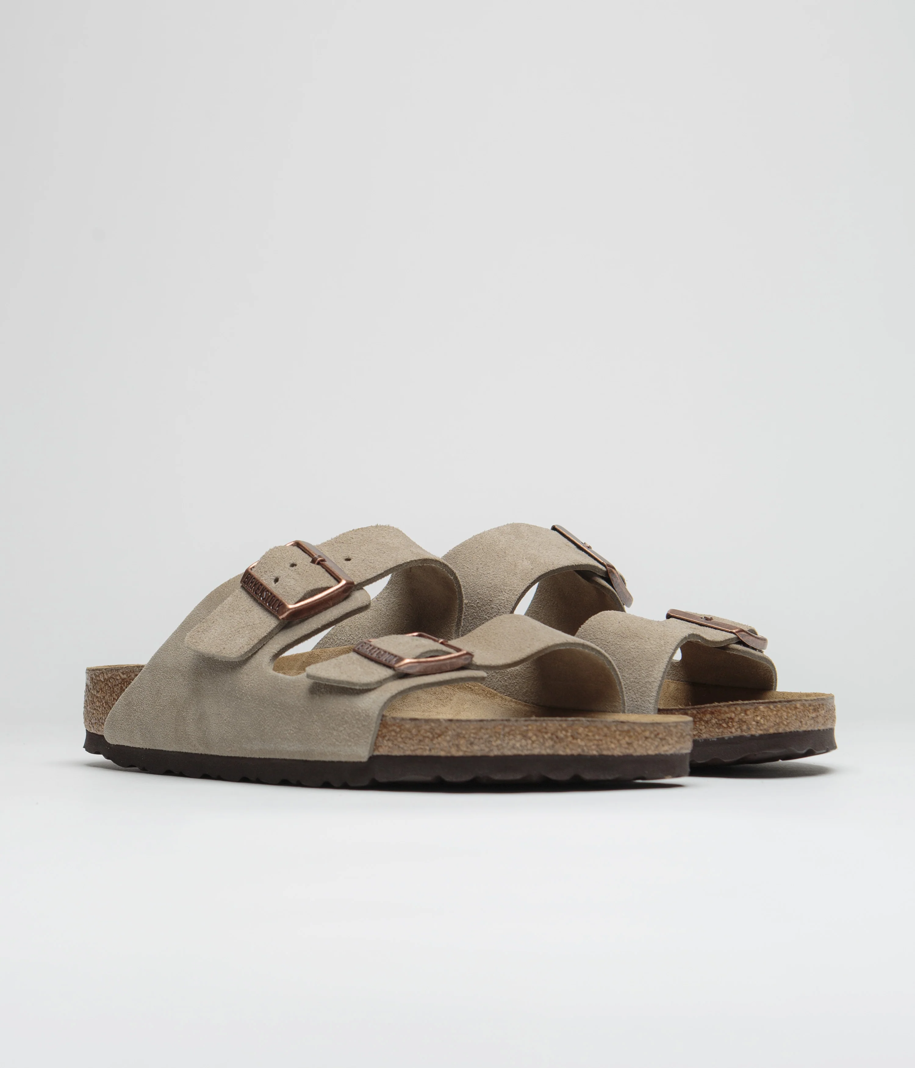 Birkenstock Arizona Narrow Sandals - Taupe - Image 2