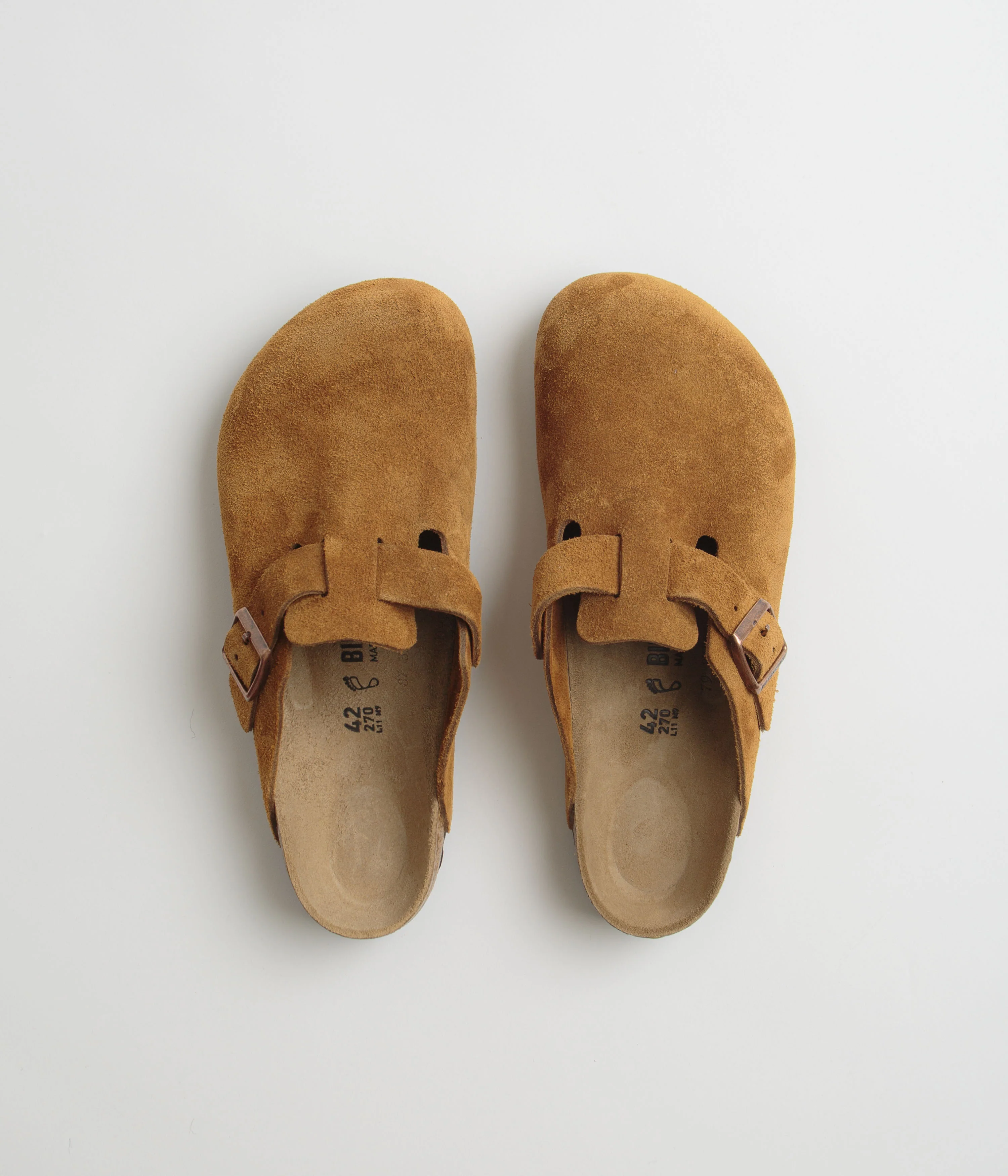 Birkenstock Boston Clogs - Mink - Image 7