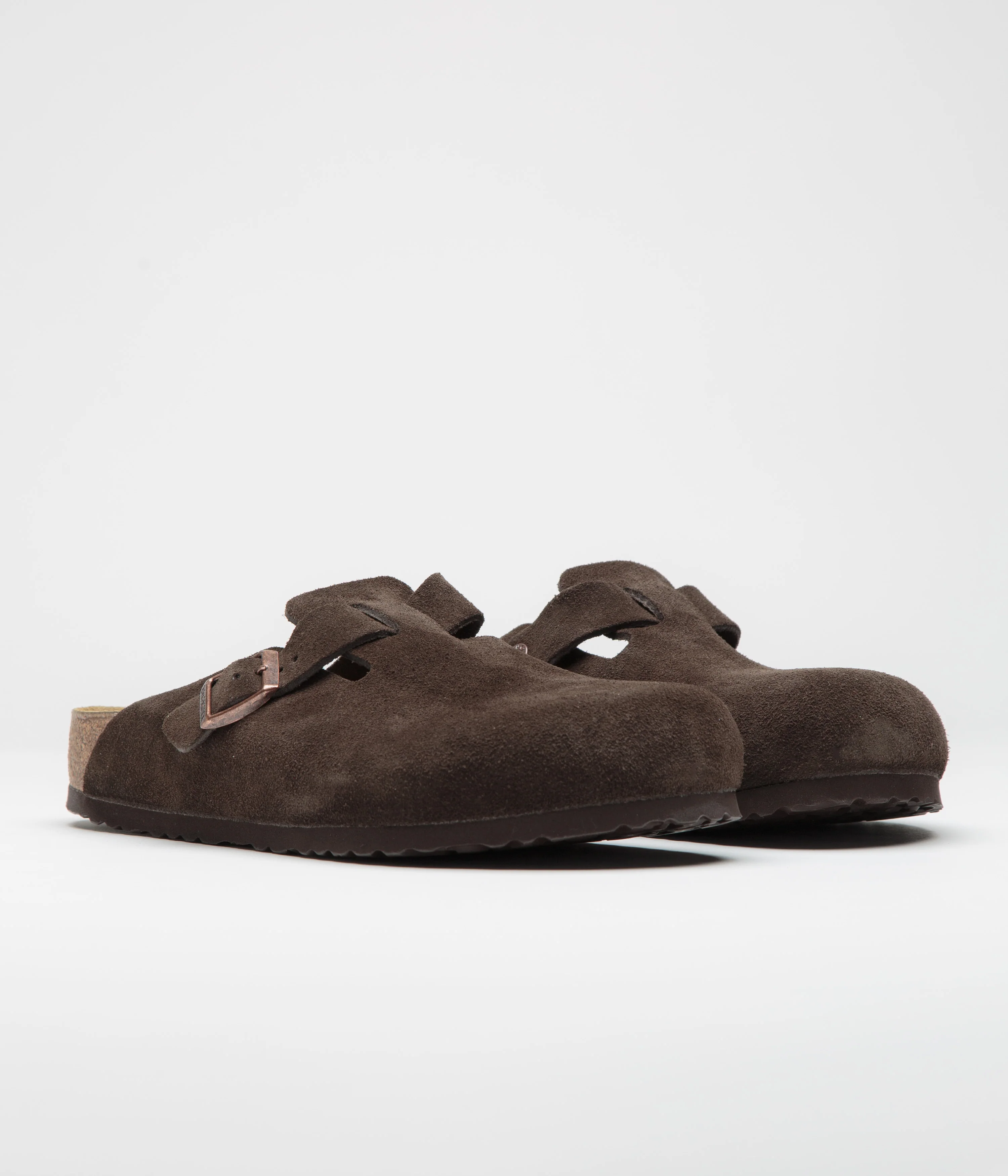 Birkenstock Boston Clogs - Mocha - Image 2