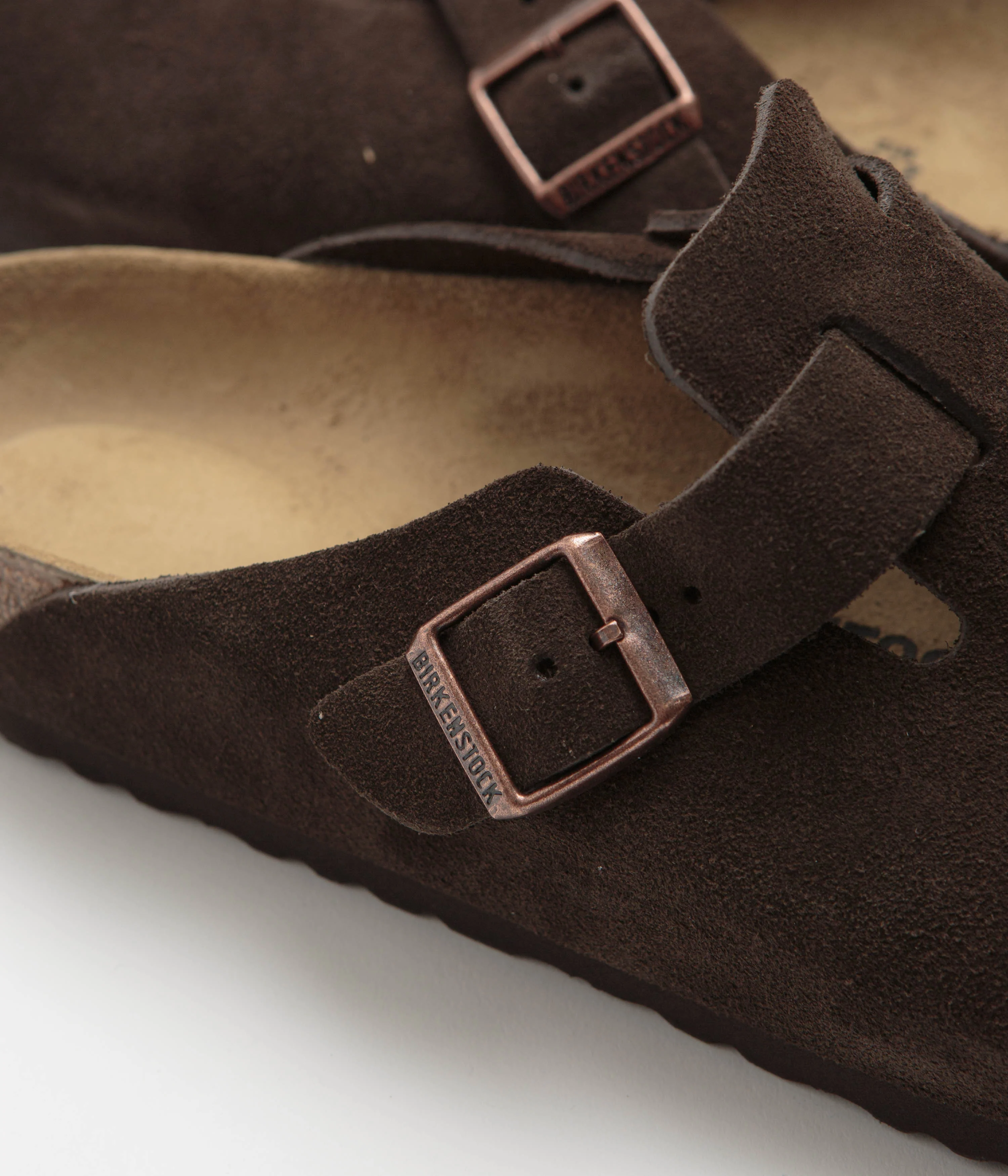 Birkenstock Boston Clogs - Mocha - Image 3