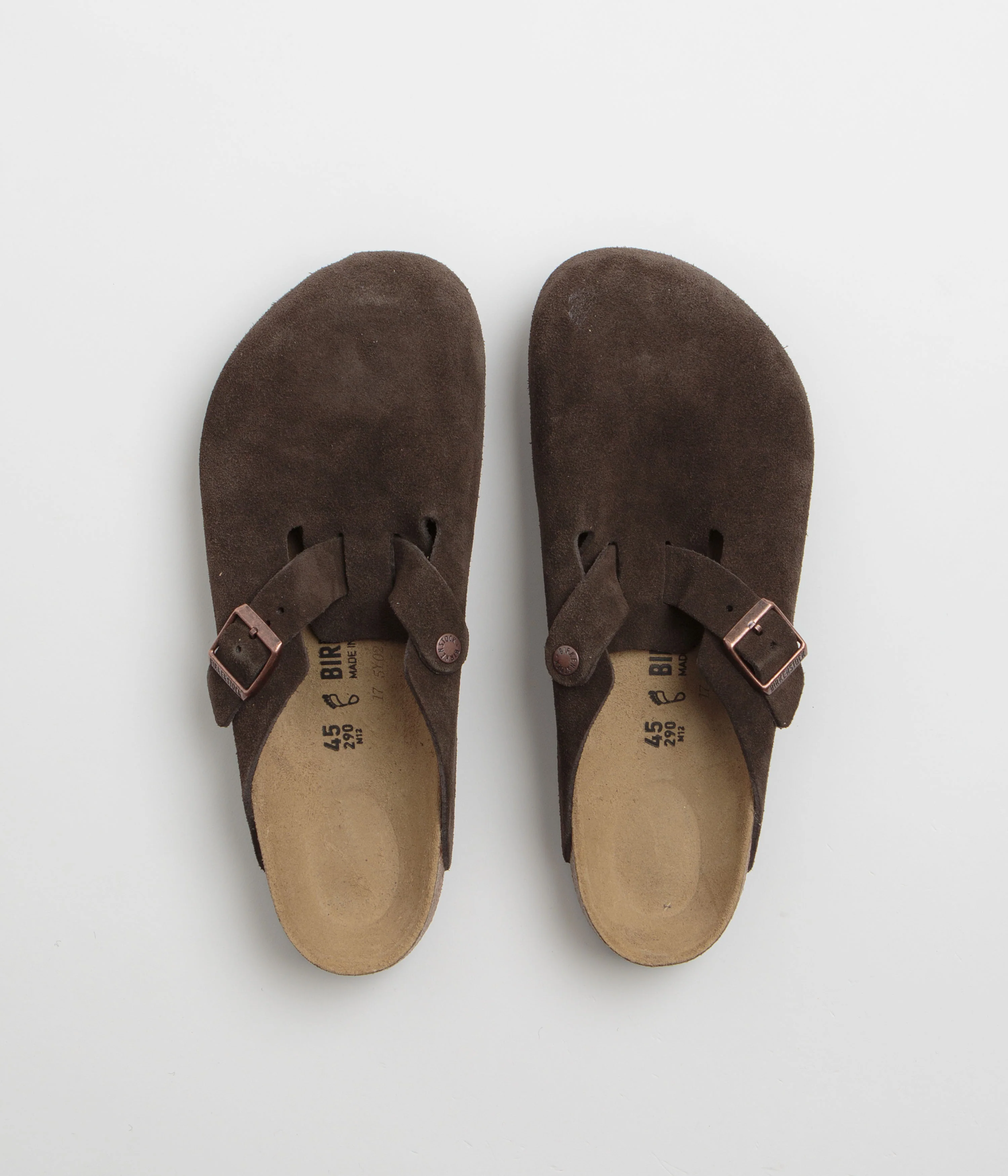 Birkenstock Boston Clogs - Mocha - Image 7