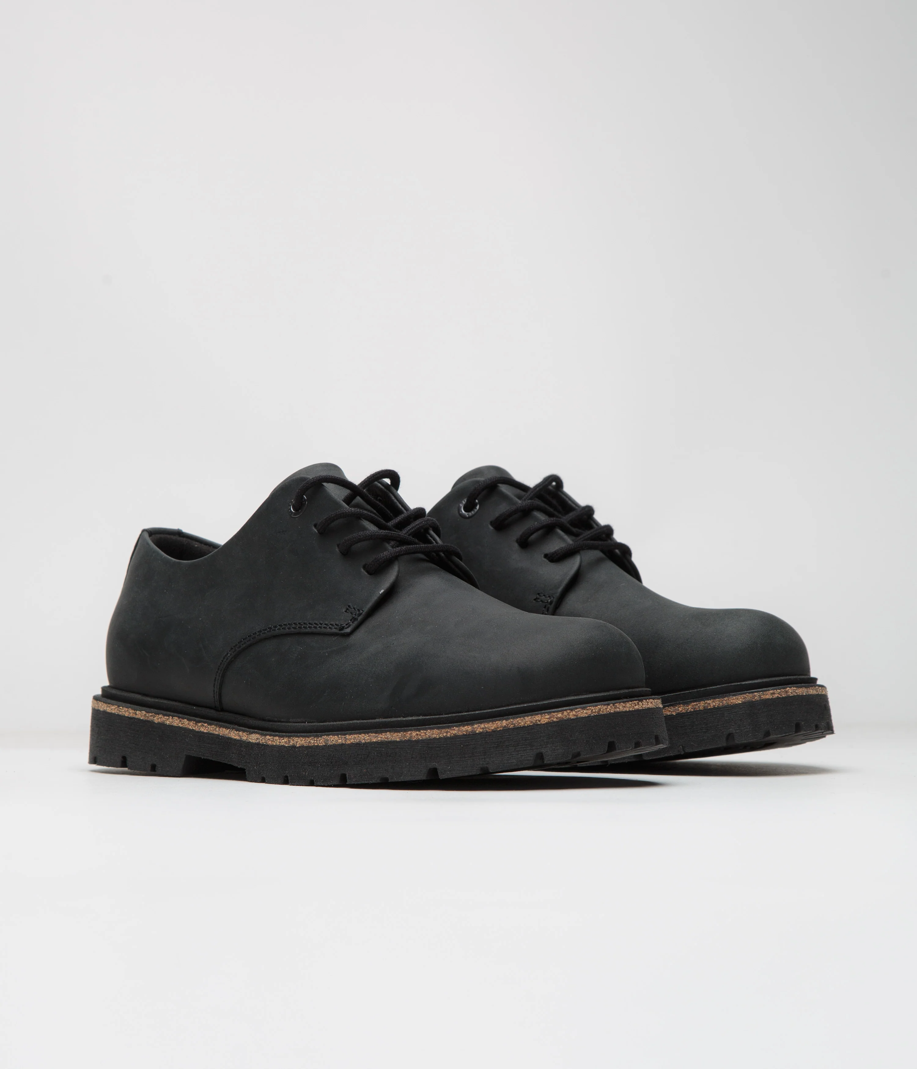 Birkenstock Highwood Lace Low Shoes - Black - Image 2