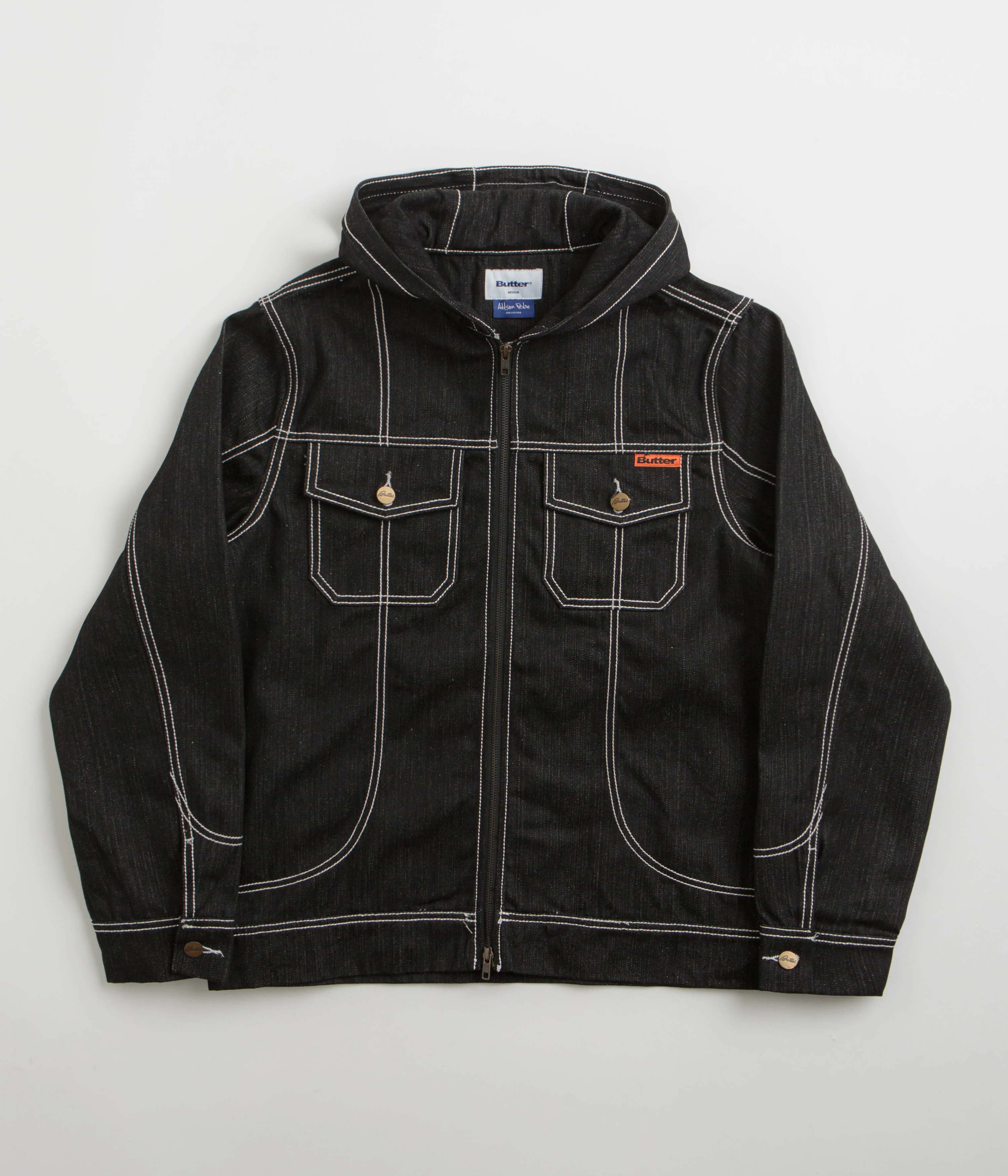 Butter Goods Adilson Denim Jacket - Black