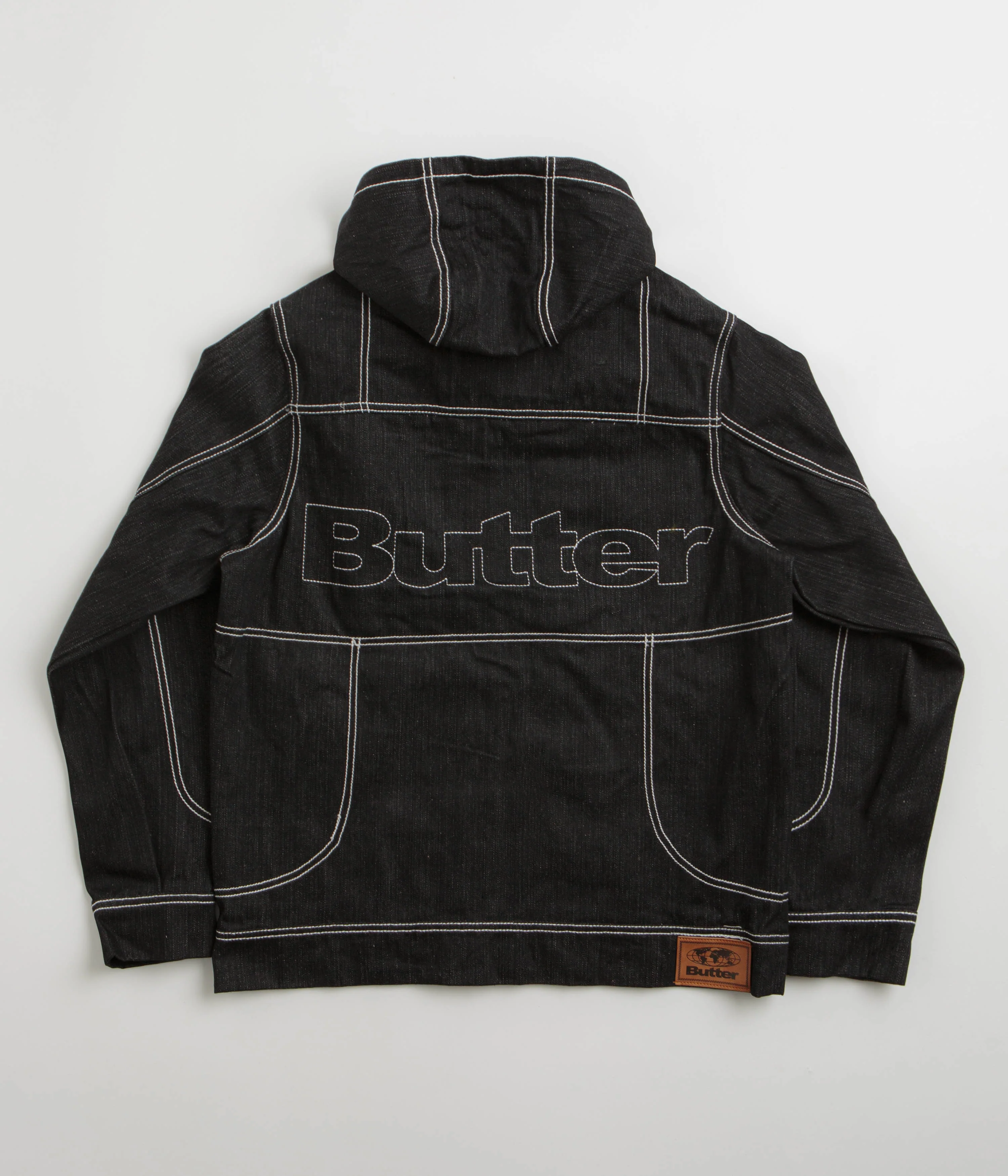 Butter Goods Adilson Denim Jacket - Black - Image 3