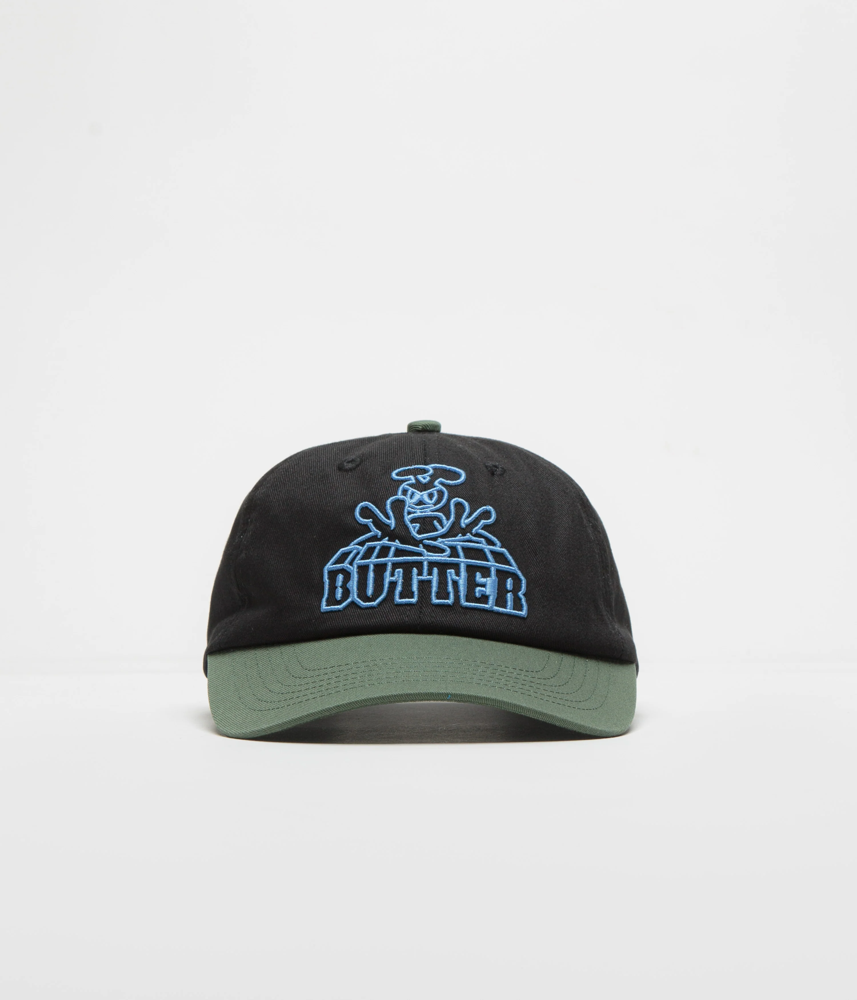 Butter Goods Alien Cap - Black / Sage - Image 2