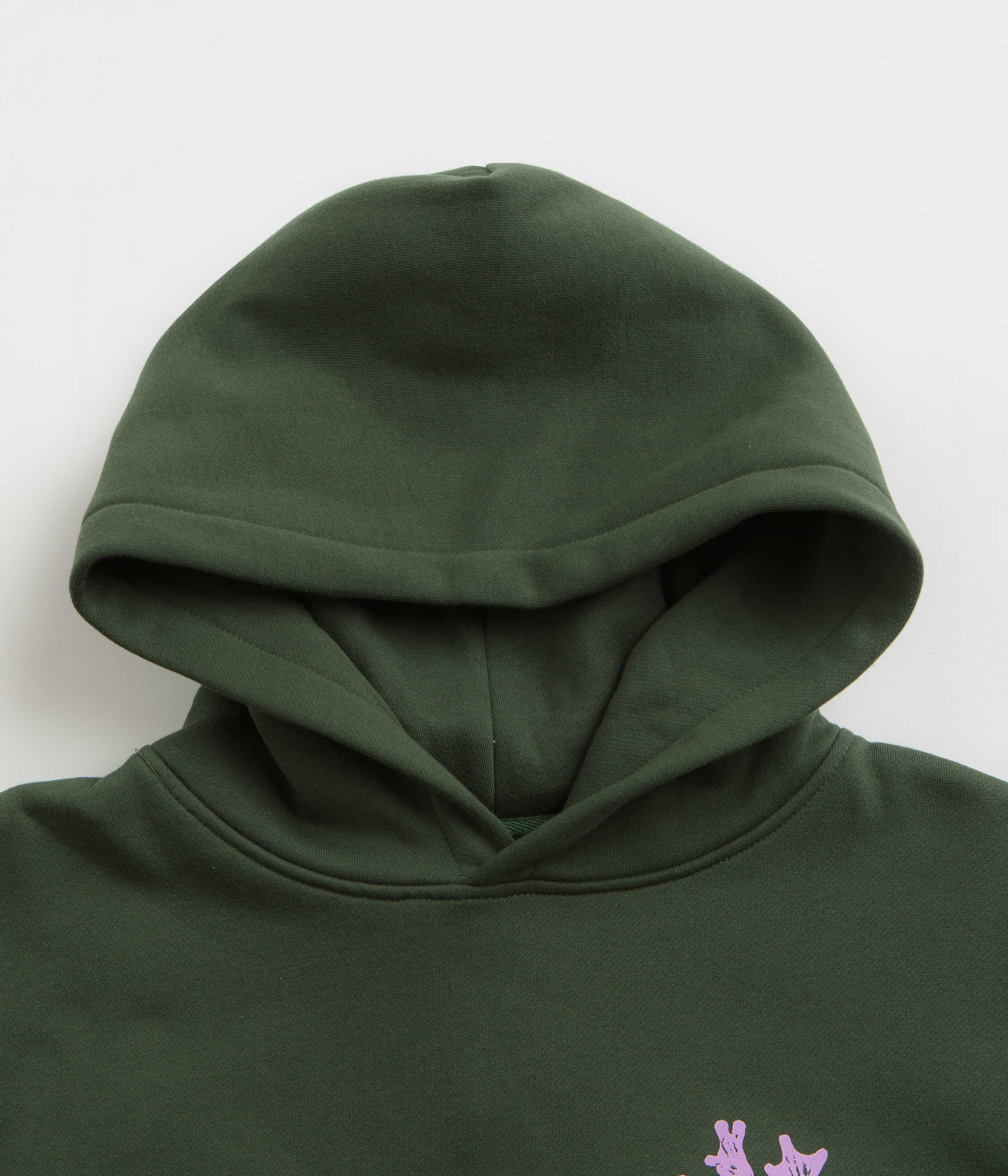 Butter Goods Amphibian Hoodie - Dark Green - Image 3