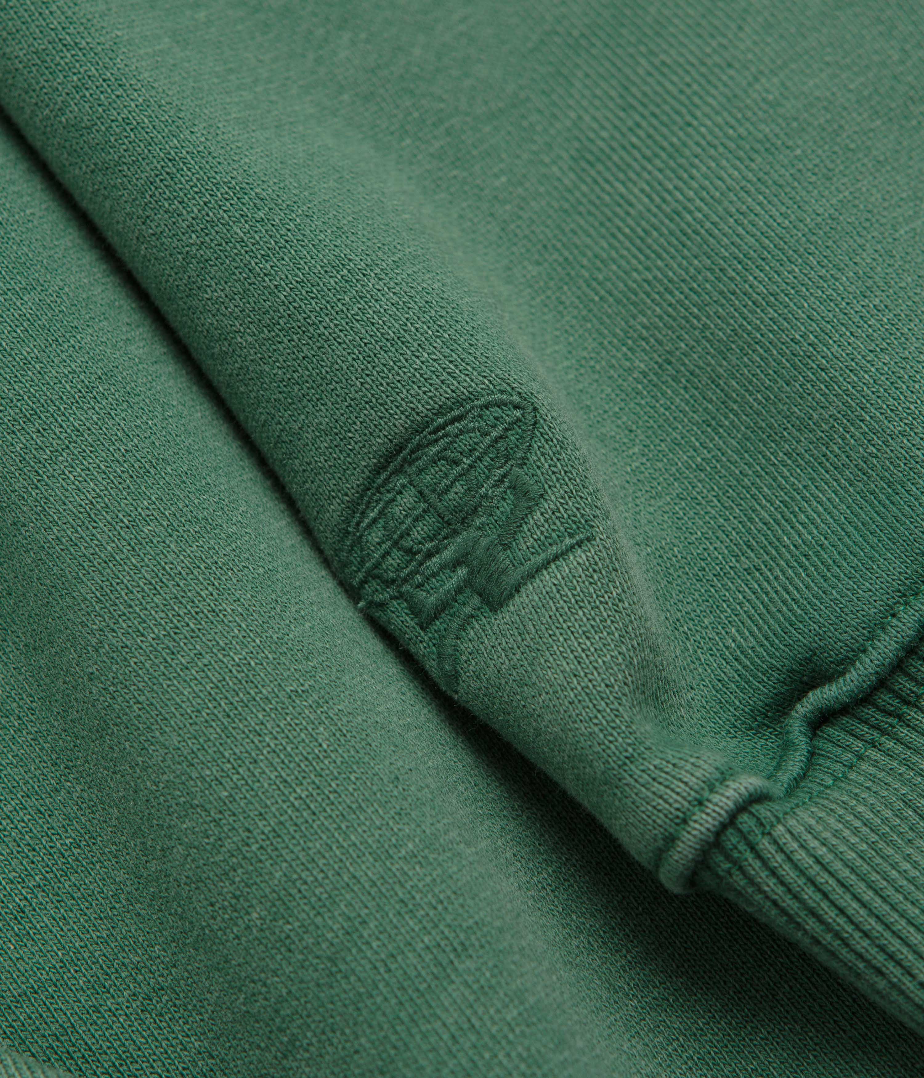 Butter Goods Basic Hoodie - Washed Forest - Image 4