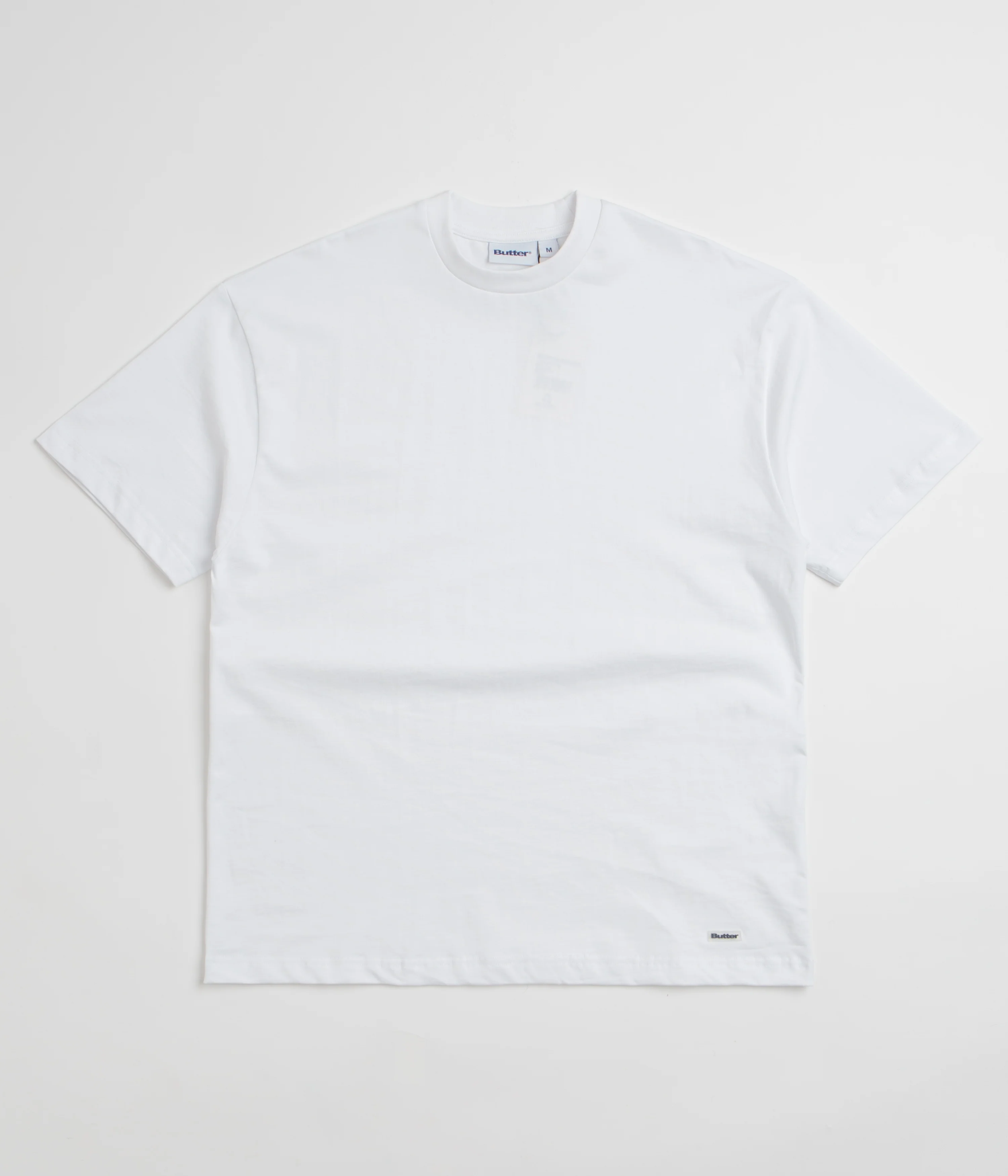 Butter Goods Basic T-Shirt - White / White