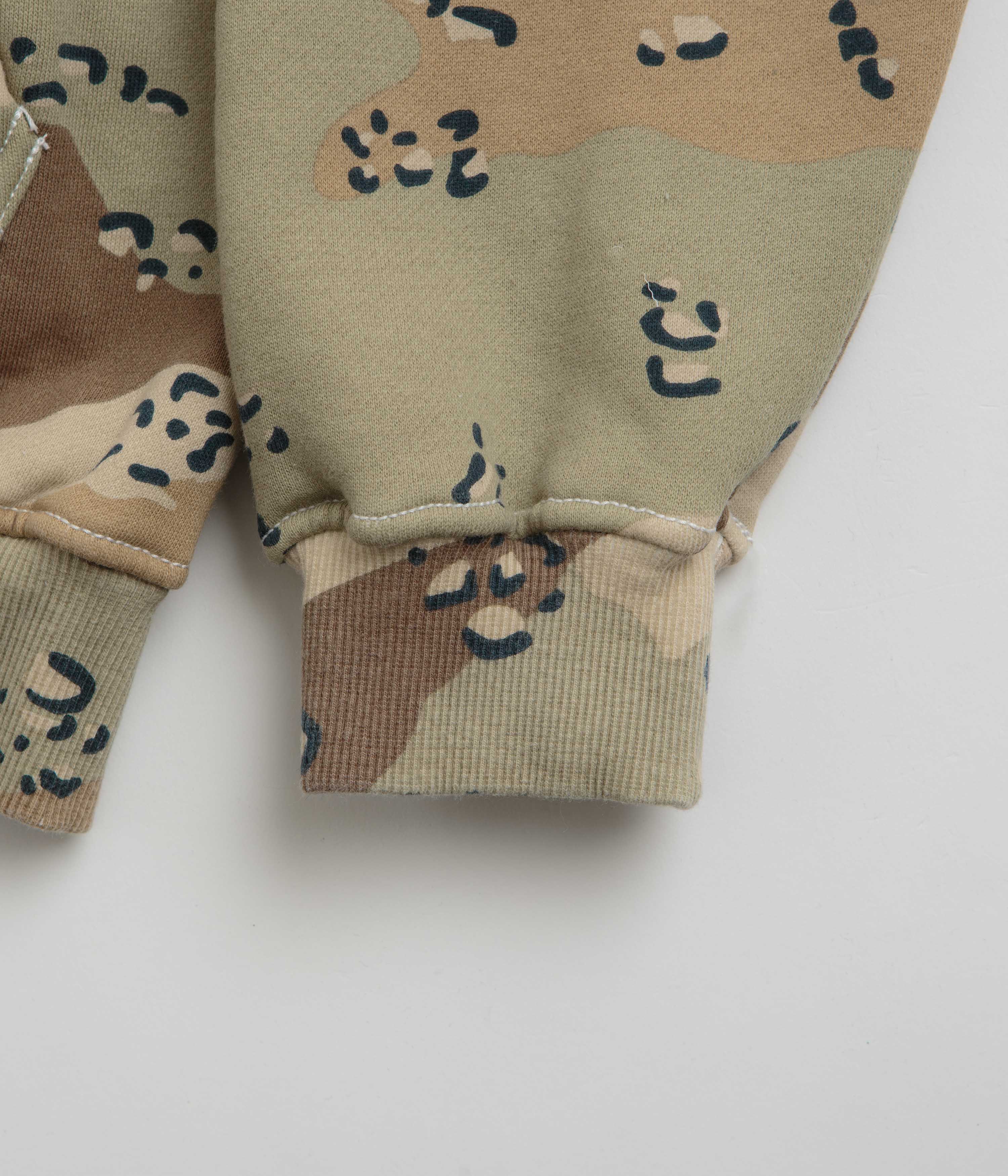 Butter Goods Breakdown Zip-Thru Hoodie - Desert Camo - Image 4