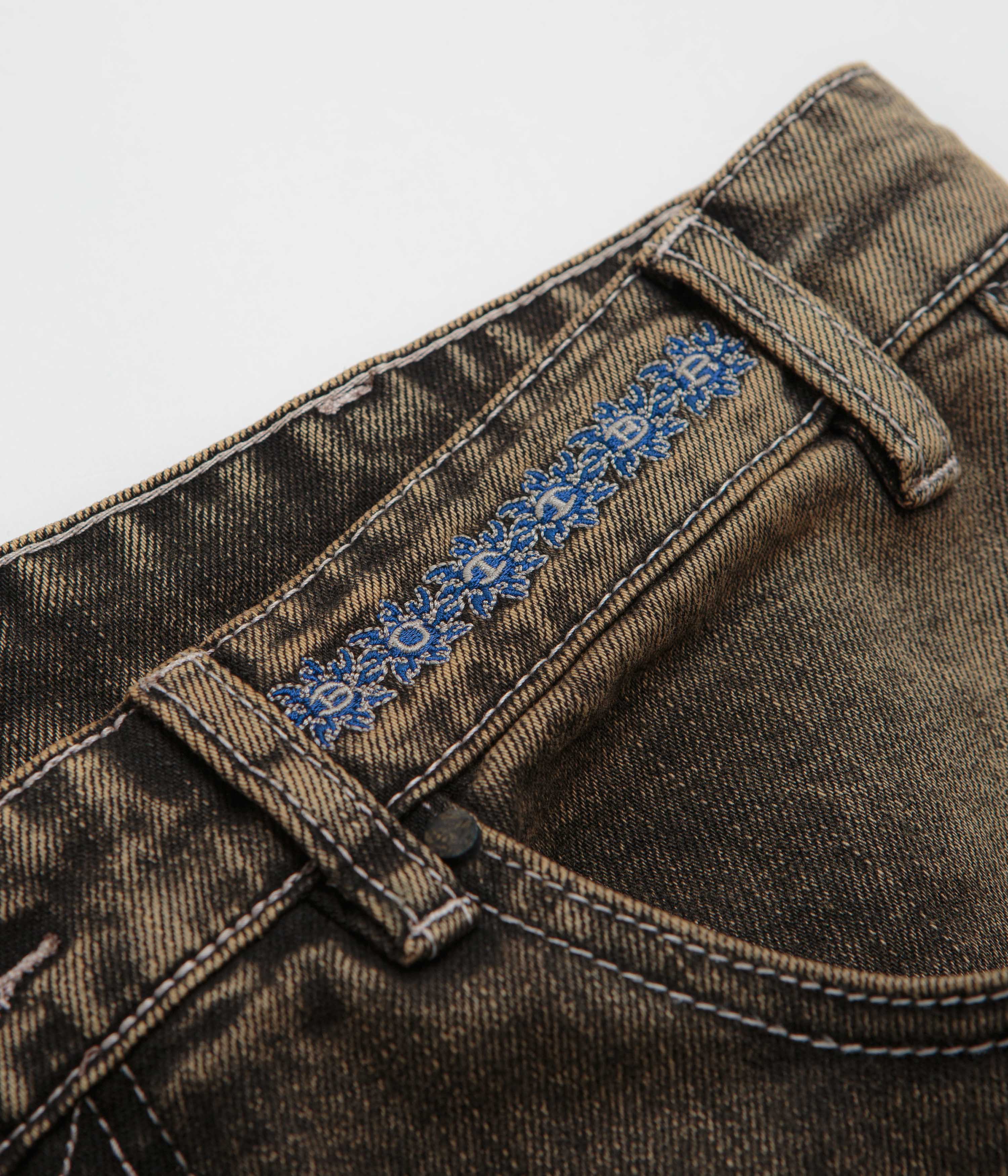 Butter Goods Bronco Jeans - Brown Tint - Image 7