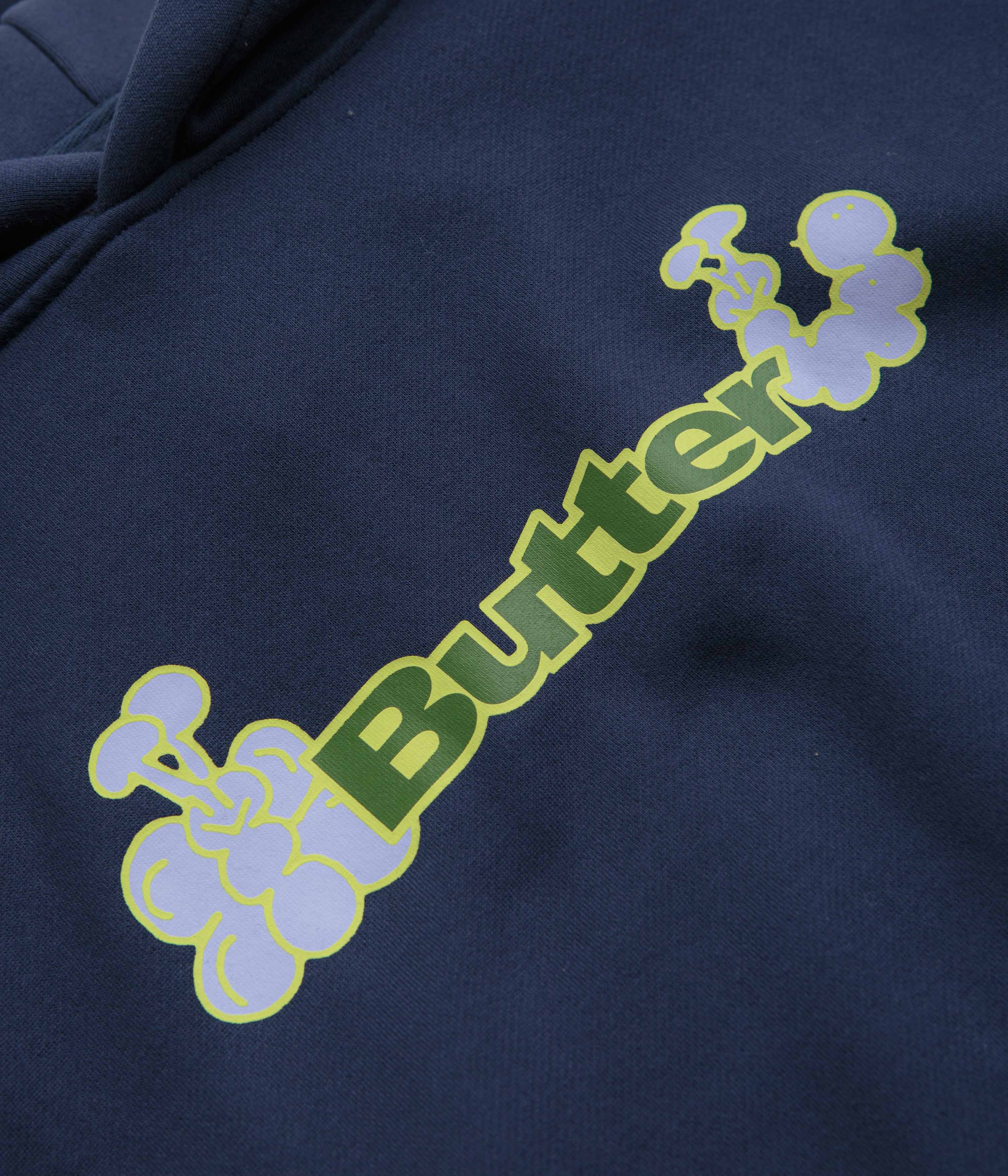 Butter Goods Bugs Logo Hoodie - Navy - Image 3