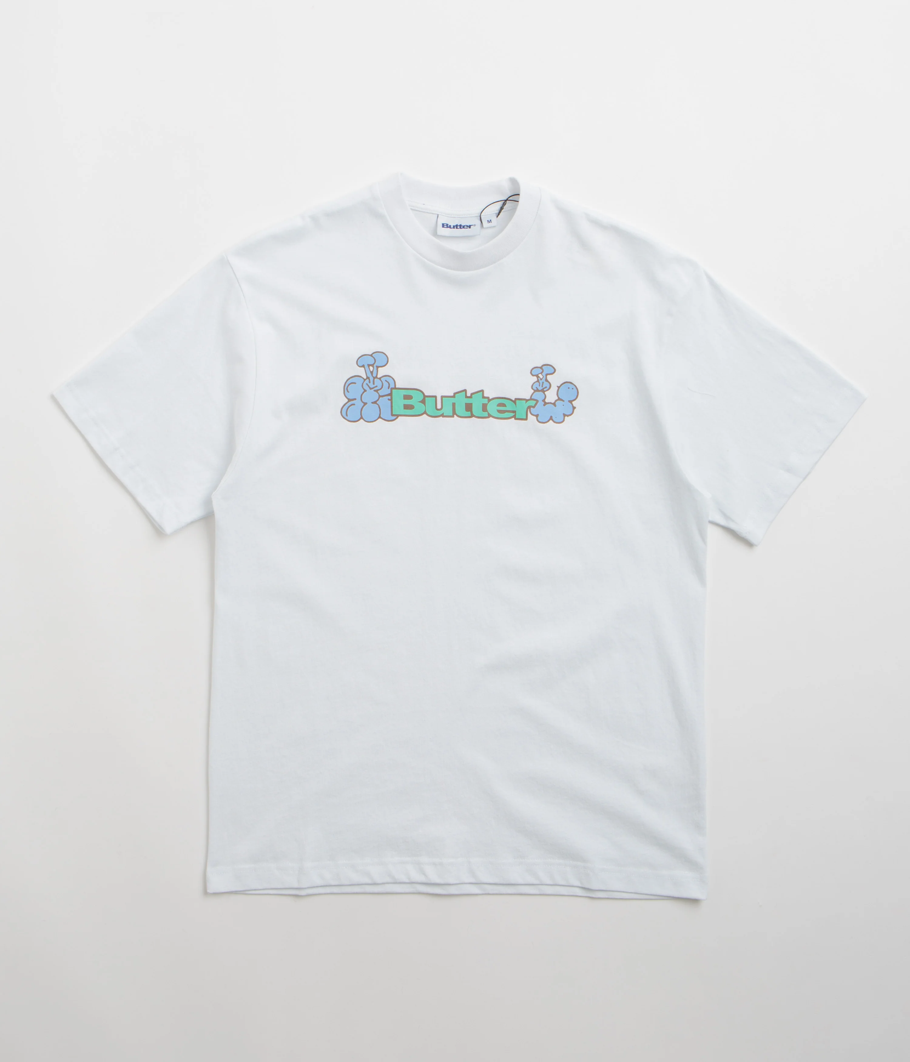 Butter Goods Bugs Logo T-Shirt - White