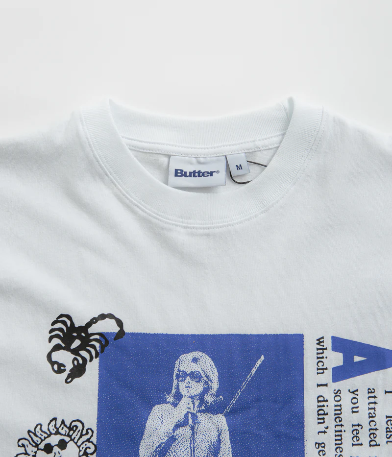 Butter Goods Certain Feeling T-Shirt - White - Image 4