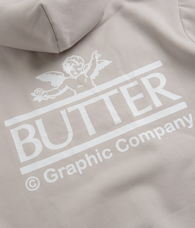 Butter Goods Cherub Hoodie - Cement - Image 6