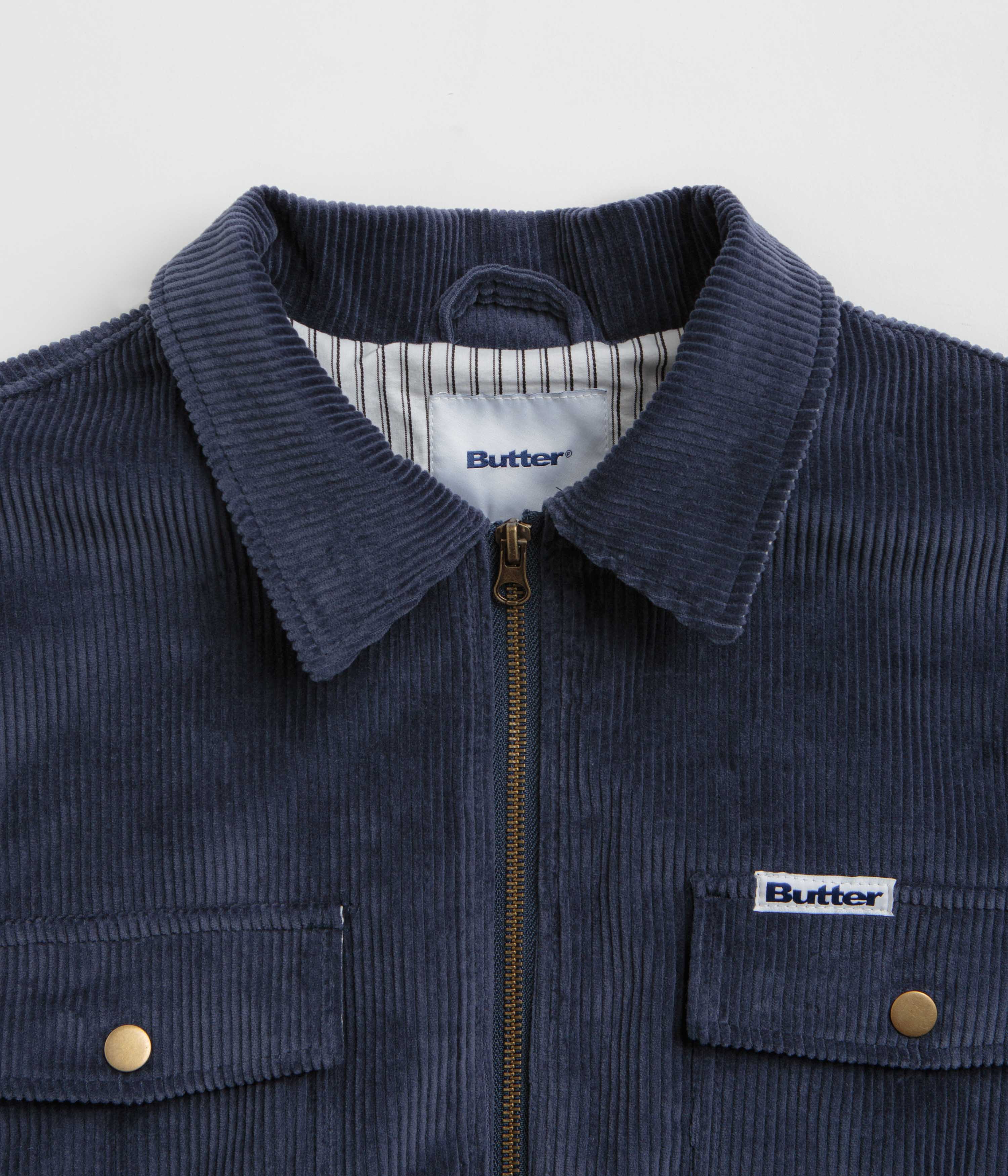 Butter Goods Club Jacket - Navy - Image 5