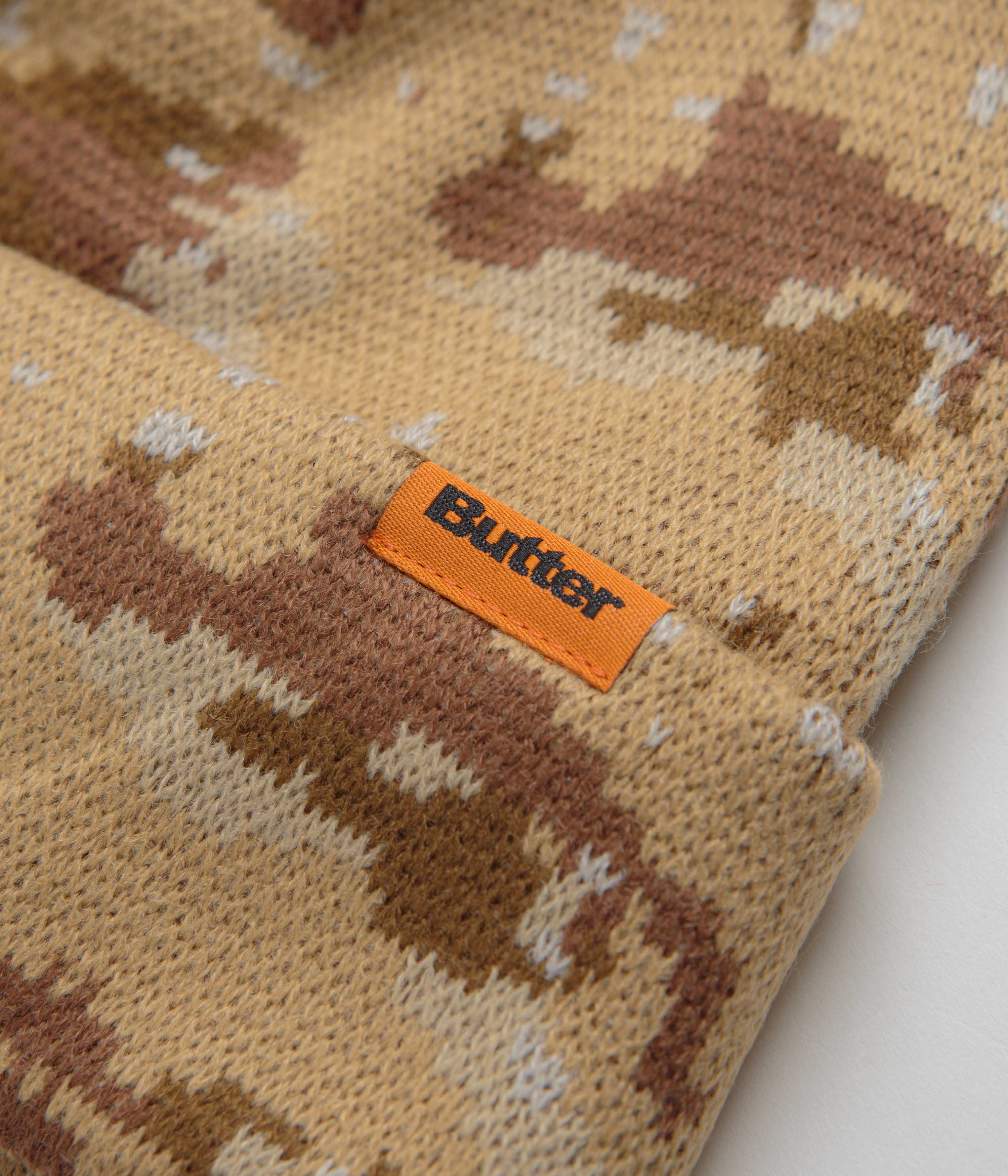 Butter Goods Desert Camo Beanie - Sand - Image 2