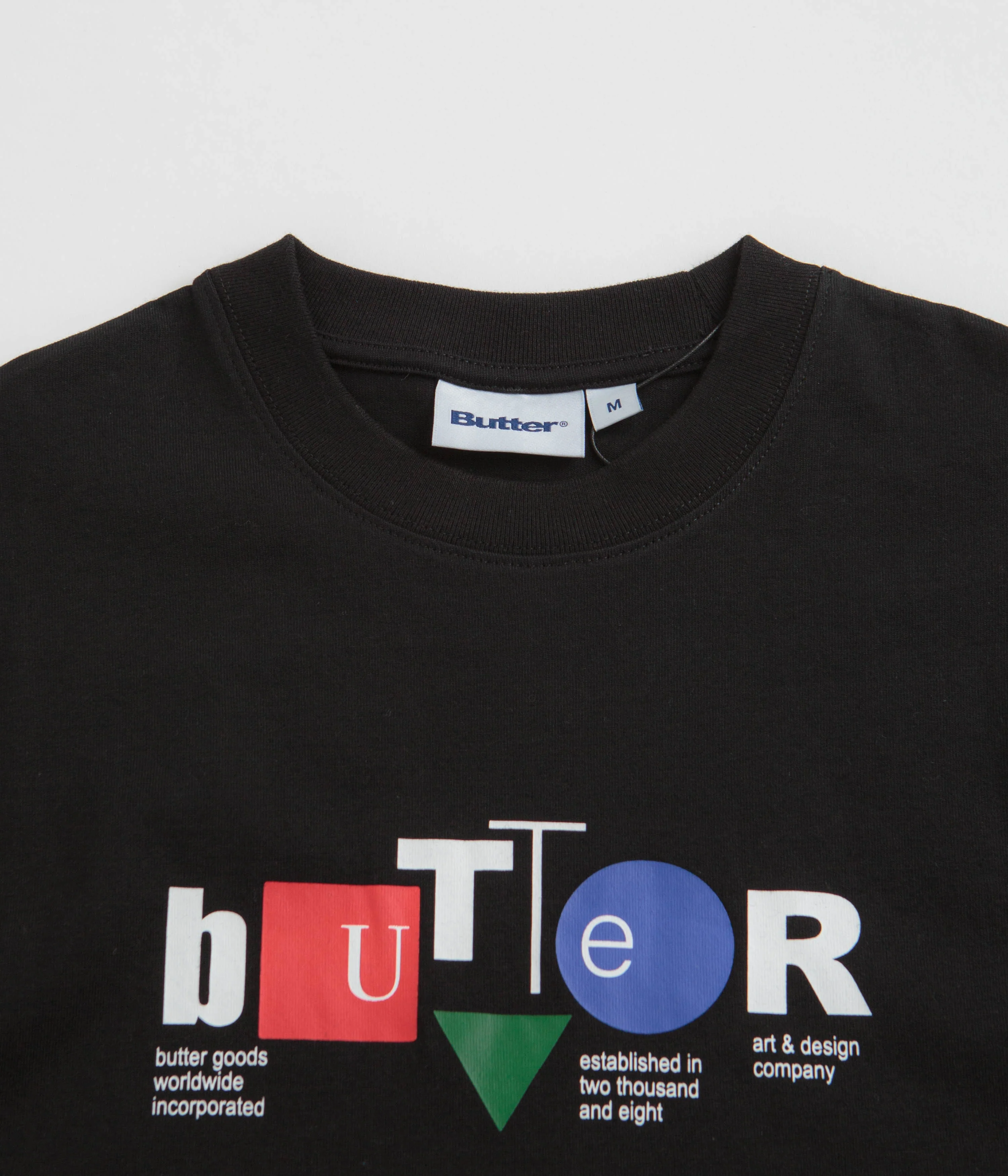 Butter Goods Design Co T-Shirt - Black - Image 2