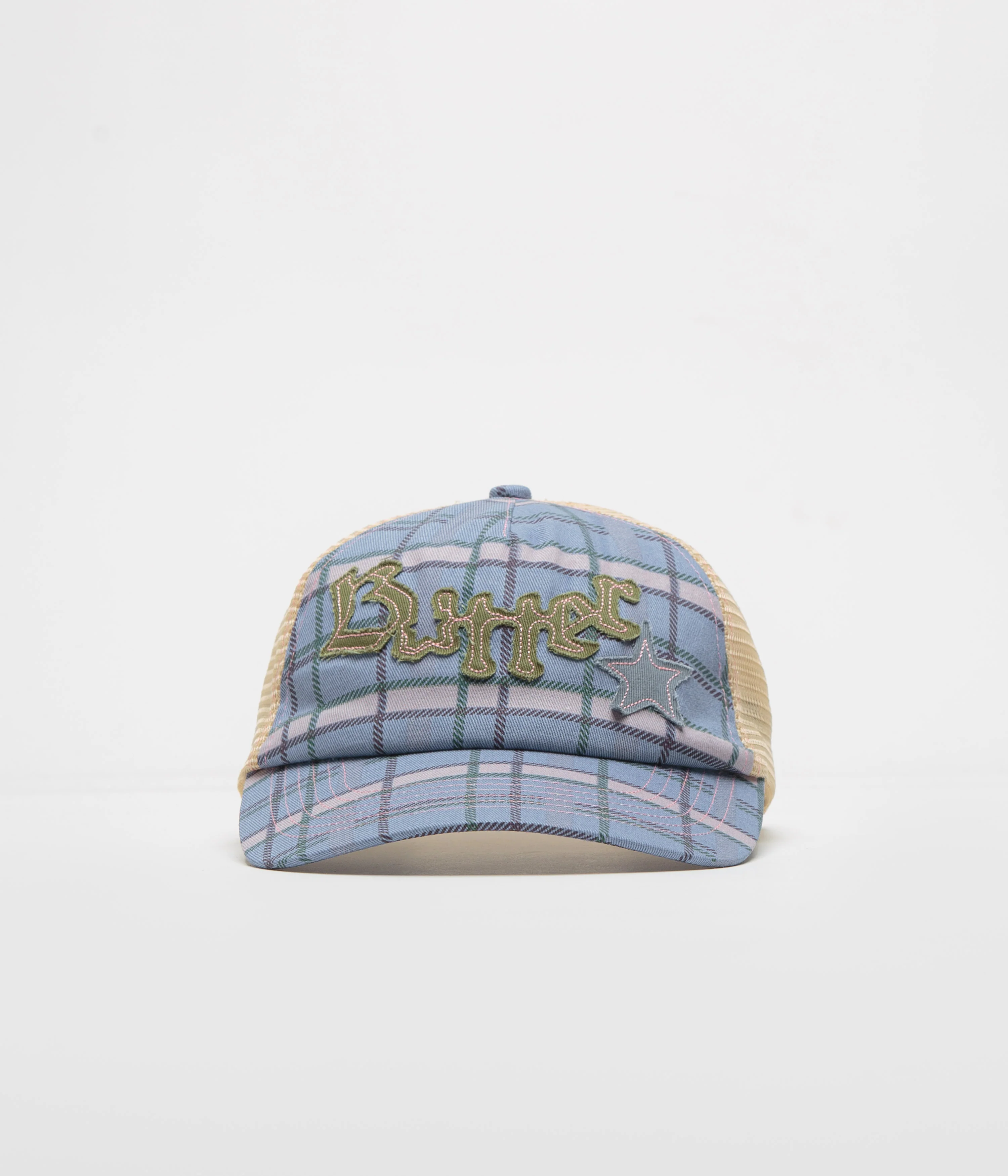 Butter Goods Edge Trucker Cap - Plaid - Image 2