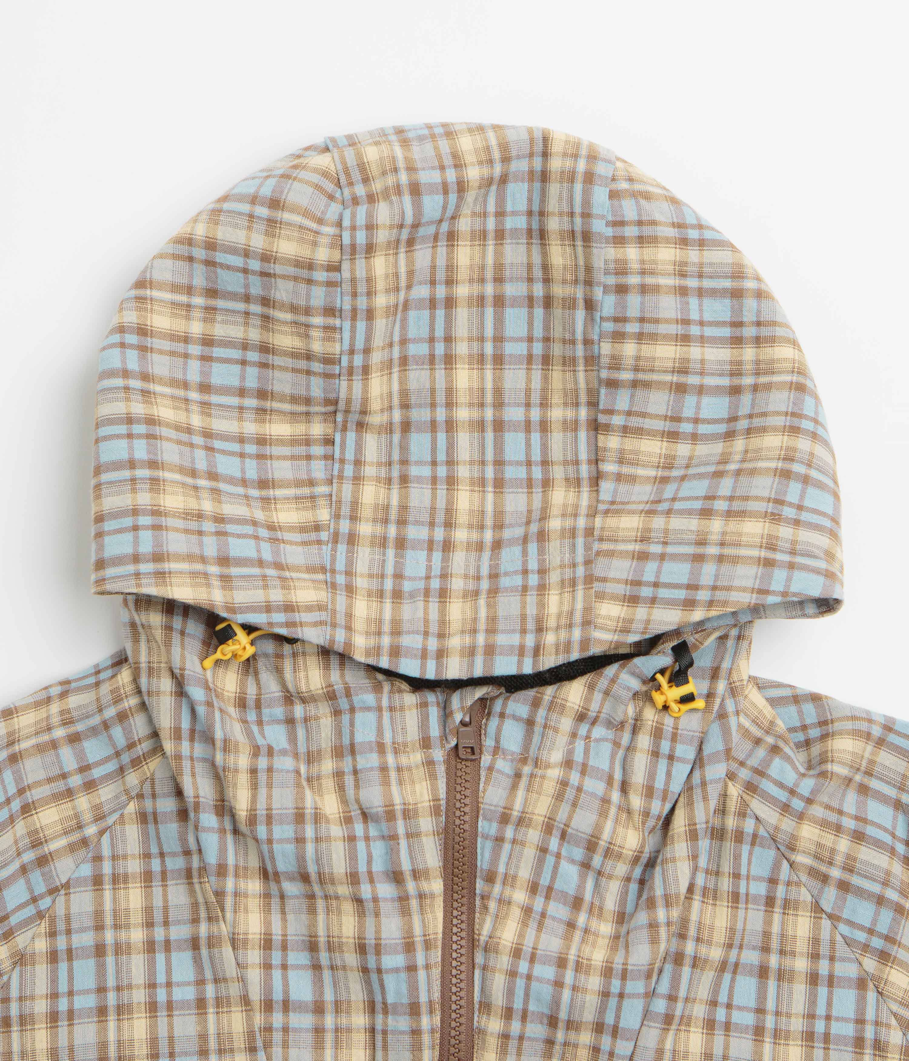 Butter Goods Equipment Anorak Jacket - Sky / Tan - Image 4